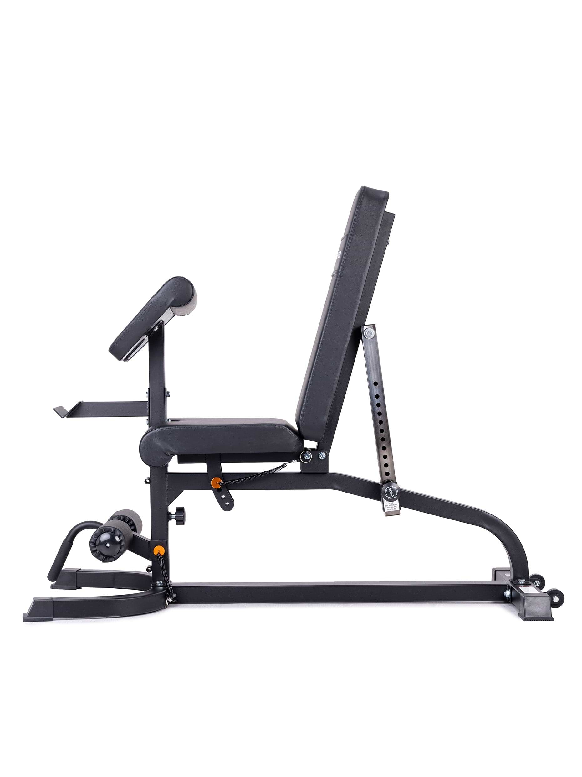 Schrägbank X-Bench: 650kg Belastbarkeit | 8cm dickes Polster