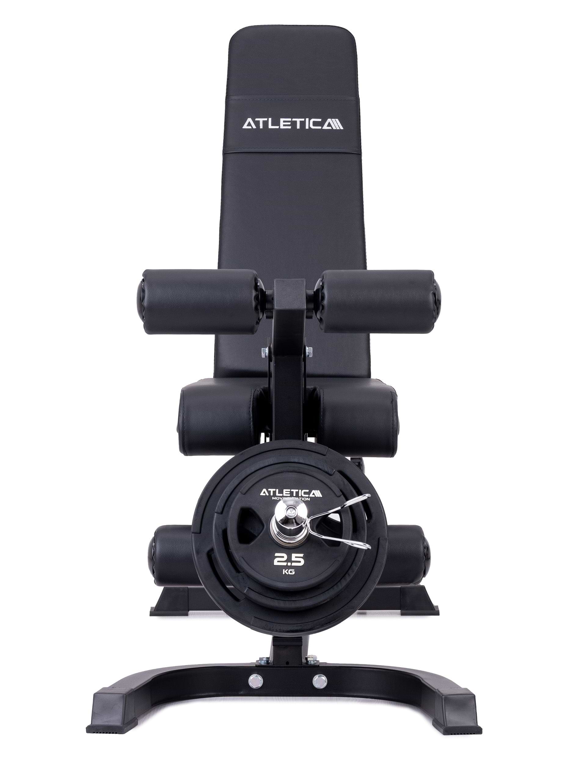 Hantelbank X-BENCH: Aufsätze für Bizeps- und Beincurls