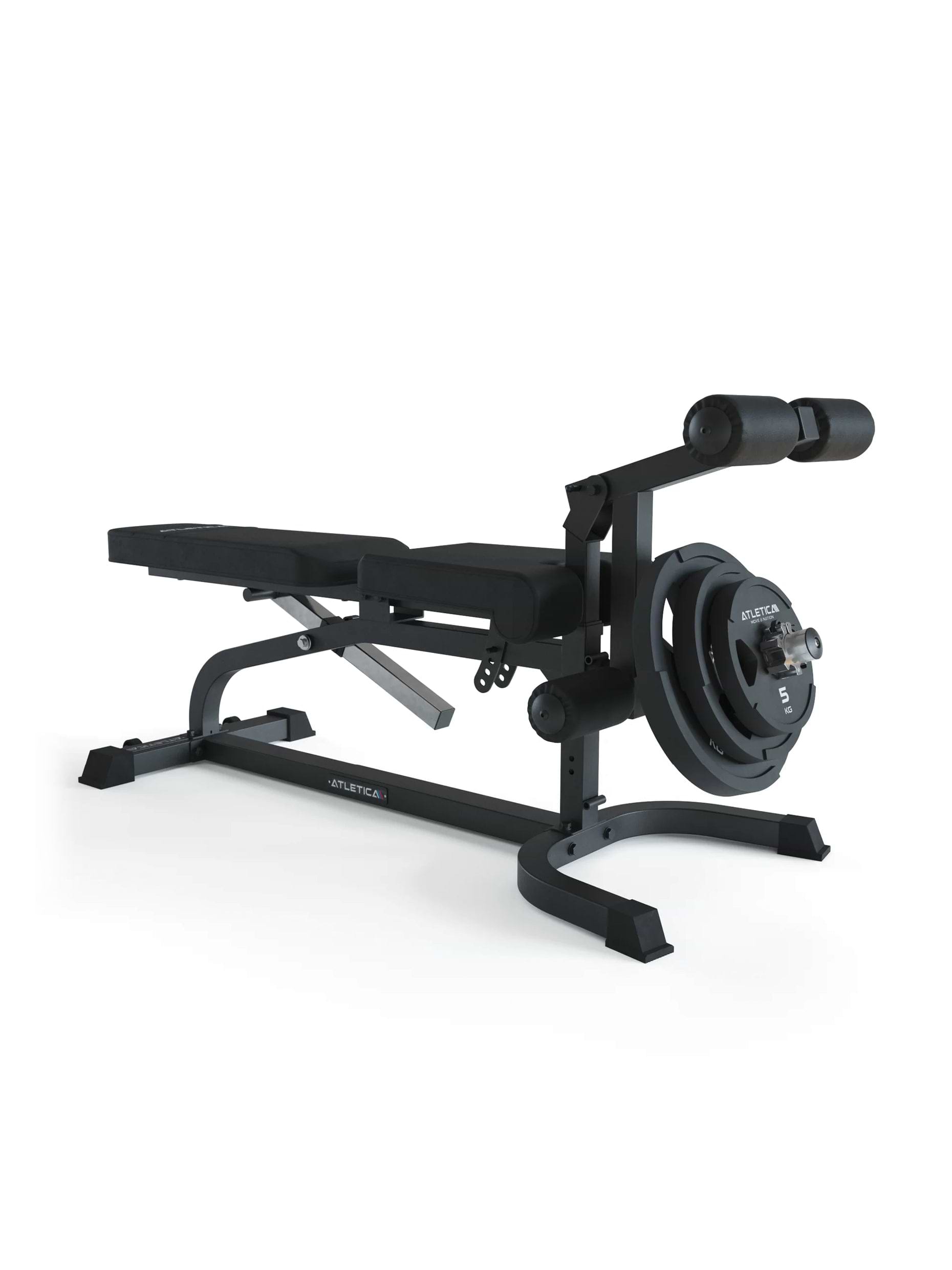 Hantelbank X-Bench: Verstellbarkeit der Rückenlehne