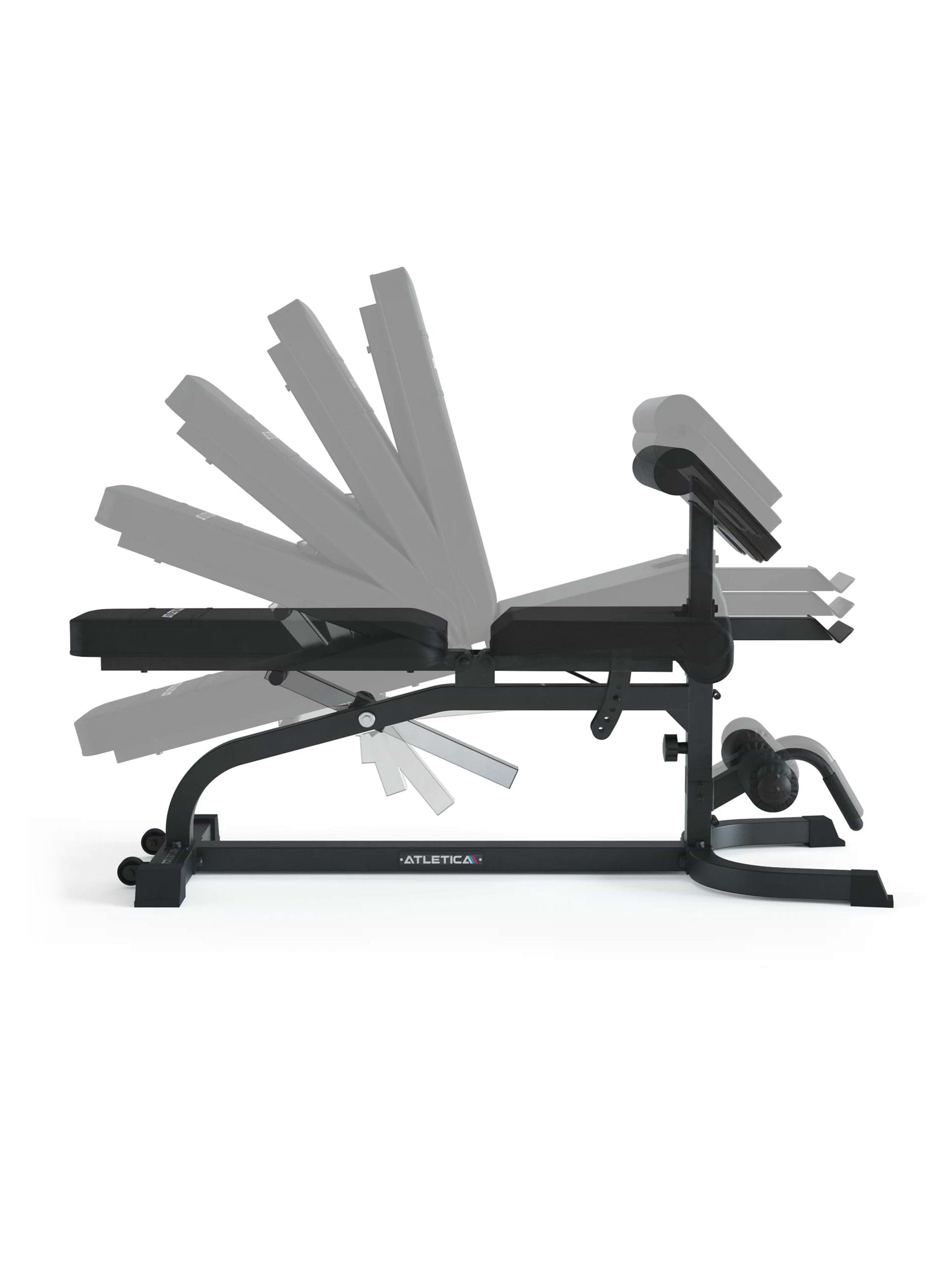 Multifunktionale Hantelbank X-Bench: Verstellbarkeit der Rückenlehne von -15° bis +85°