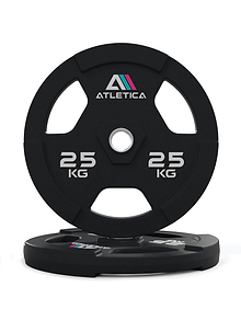 Gewichte: Gripper plates| Paar | 50 mm Polyurethan-Ummantelung 〡 langlebig 〡 Gewichtstoleranz 1 % 〡 EdelstahlringSize: 2x2.5kg, 2x5kg, 2x10kg, 2x15kg, 2x20kg, 2x25kg