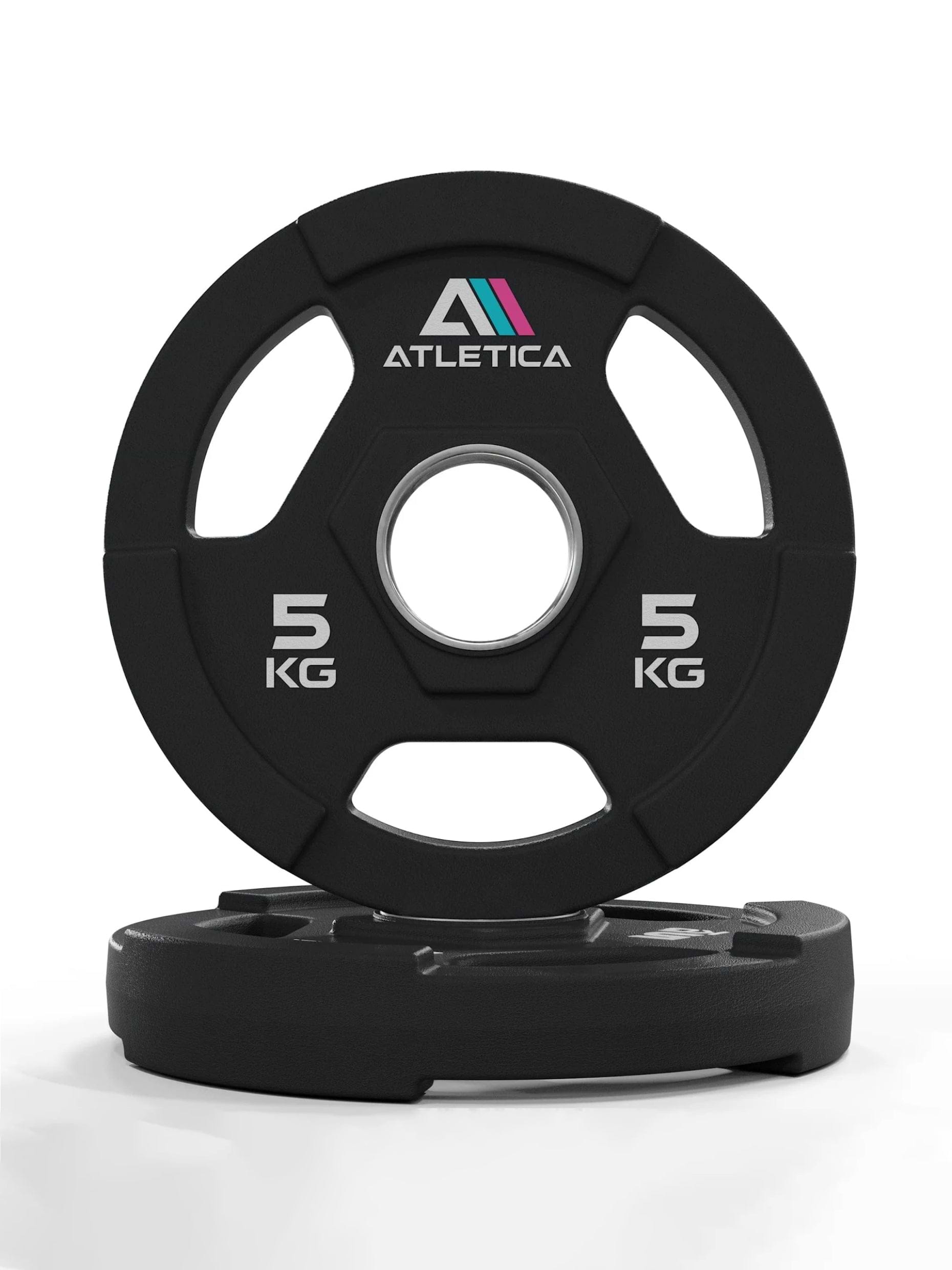 Gewichte: Gripper Plates | Paar | 50 mmPolyurethan-Ummantelung〡 Edelstahlring