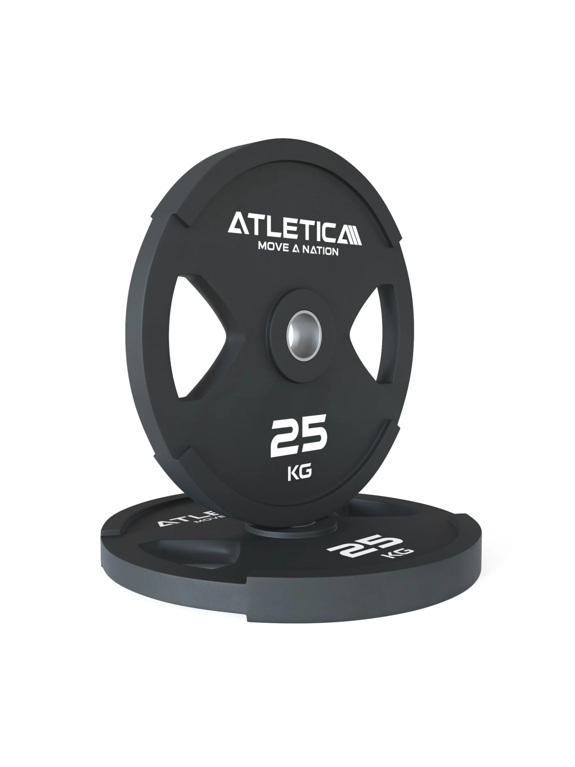 Talerze obciążeniowe Dual-Gripper Plates: wysoka ergonomia dzięki konstrukcji z dwoma uchwytami | od 2,5 kg do 25 kg | wolne od substancji szkodliwych, certyfikat TÜV REACH, 