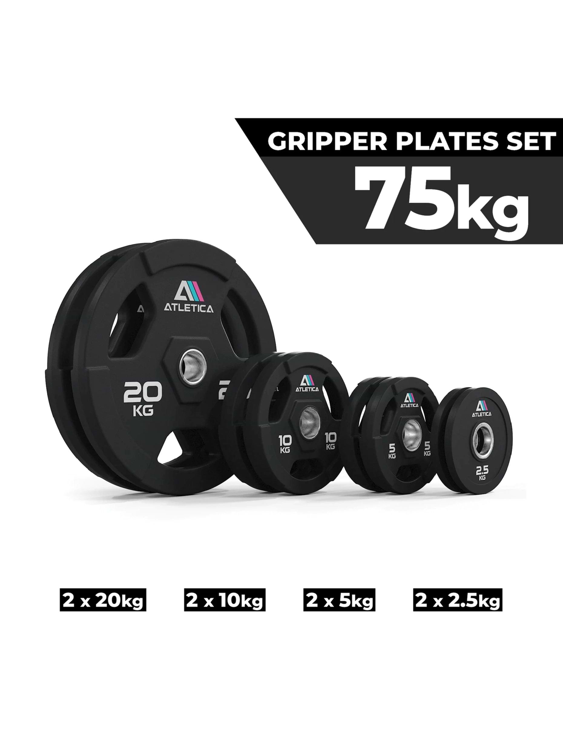 Gewichte: Gripper plates Set 75 kg  