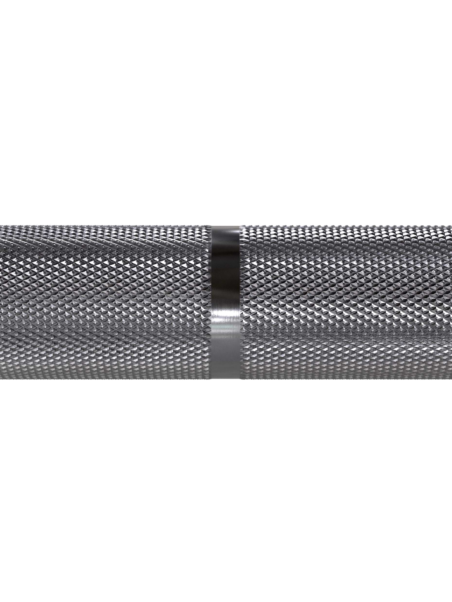 Hantelstangen: Langhantel Beta Powerlifting Langhantel, Entfessele Dein Powerlifting-Potential | 20kg | IPF-Markierung | Chrome / Military Green | 1200kg Belastbarkeit 