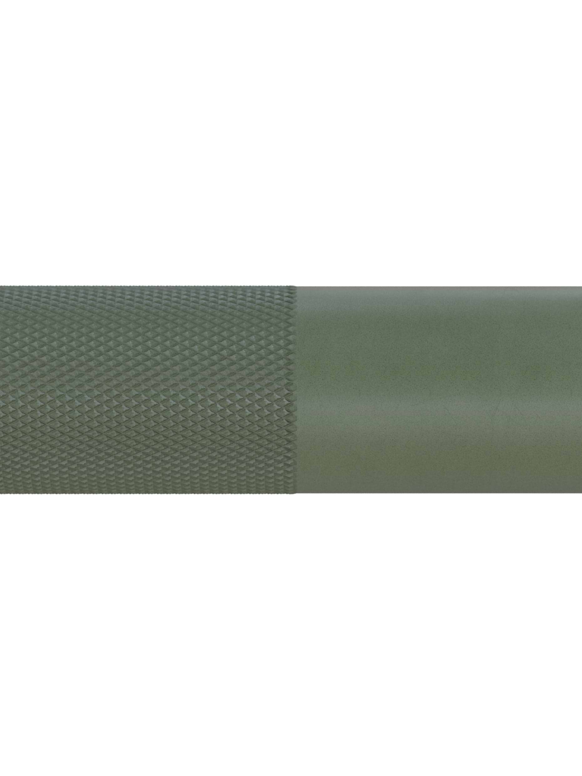 Hantelstangen: Langhantel Beta Powerlifting Langhantel, Entfessele Dein Powerlifting-Potential | 20kg | IPF-Markierung | Chrome / Military Green | 1200kg Belastbarkeit