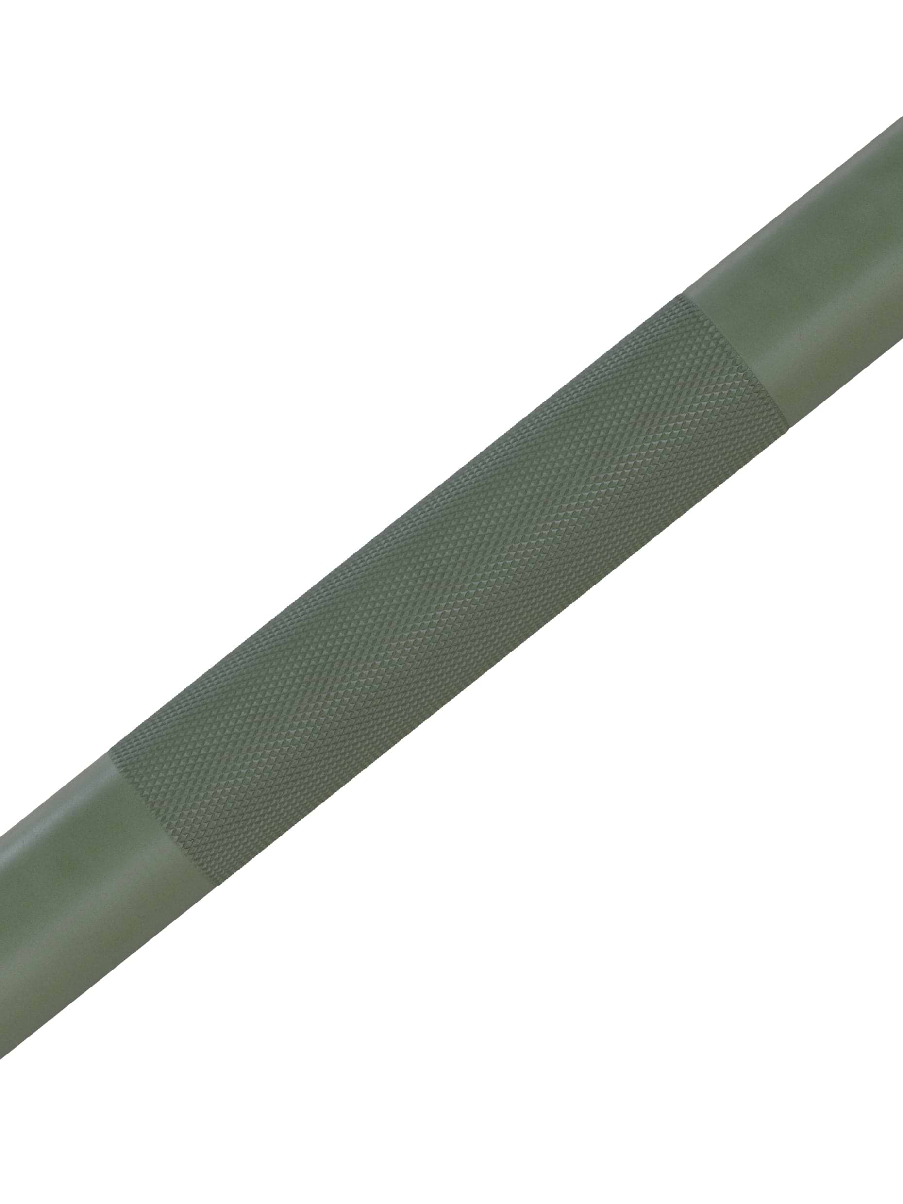 Hantelstangen: Langhantel Beta Powerlifting Langhantel, Entfessele Dein Powerlifting-Potential | 20kg | IPF-Markierung | Chrome / Military Green | 1200kg Belastbarkeit 