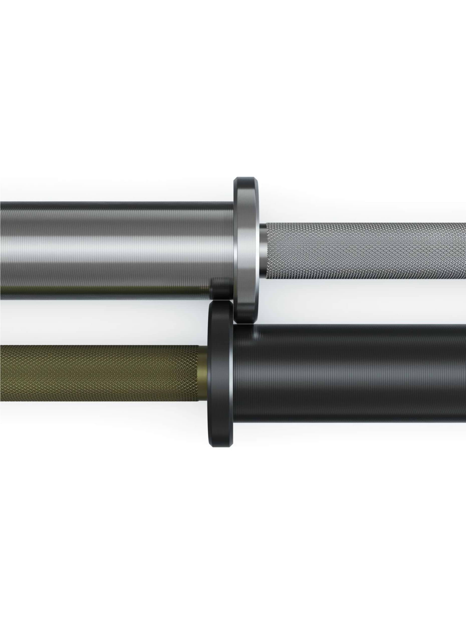 Langhantel Set Beta: Spezielle Powerlifting Hantelstange | 190kg Bumper Plates | Pro Collars | Kraft und Präzision, 