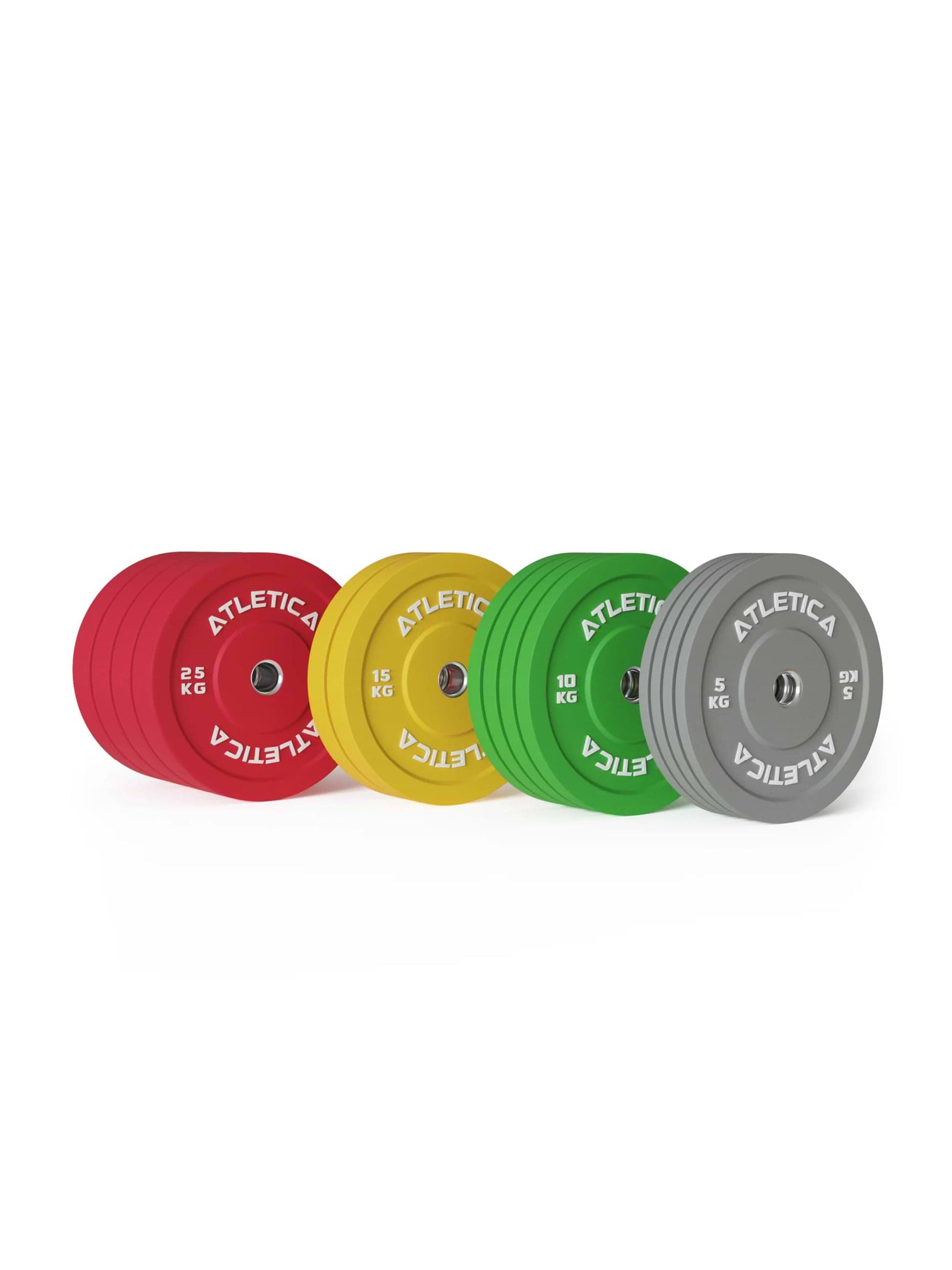 Hantelstangen Set Beta: Spezielle Powerlifting Hantelstange | 190kg Bumper Plates | Pro Collars | Kraft und Präzision,