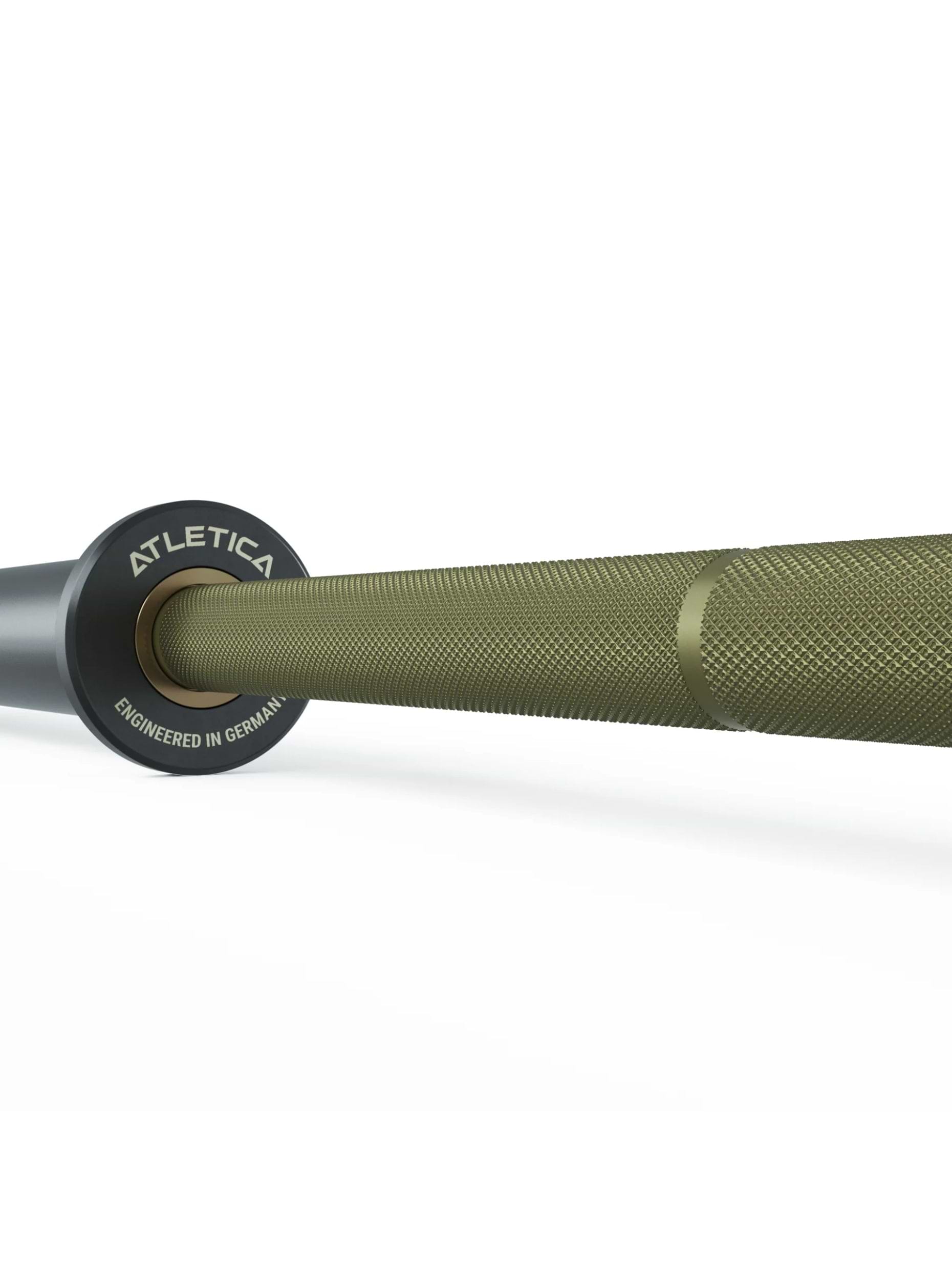 Langhantel Set Beta: Spezielle Powerlifting Hantelstange | 190kg Bumper Plates | Pro Collars | Kraft und Präzision,