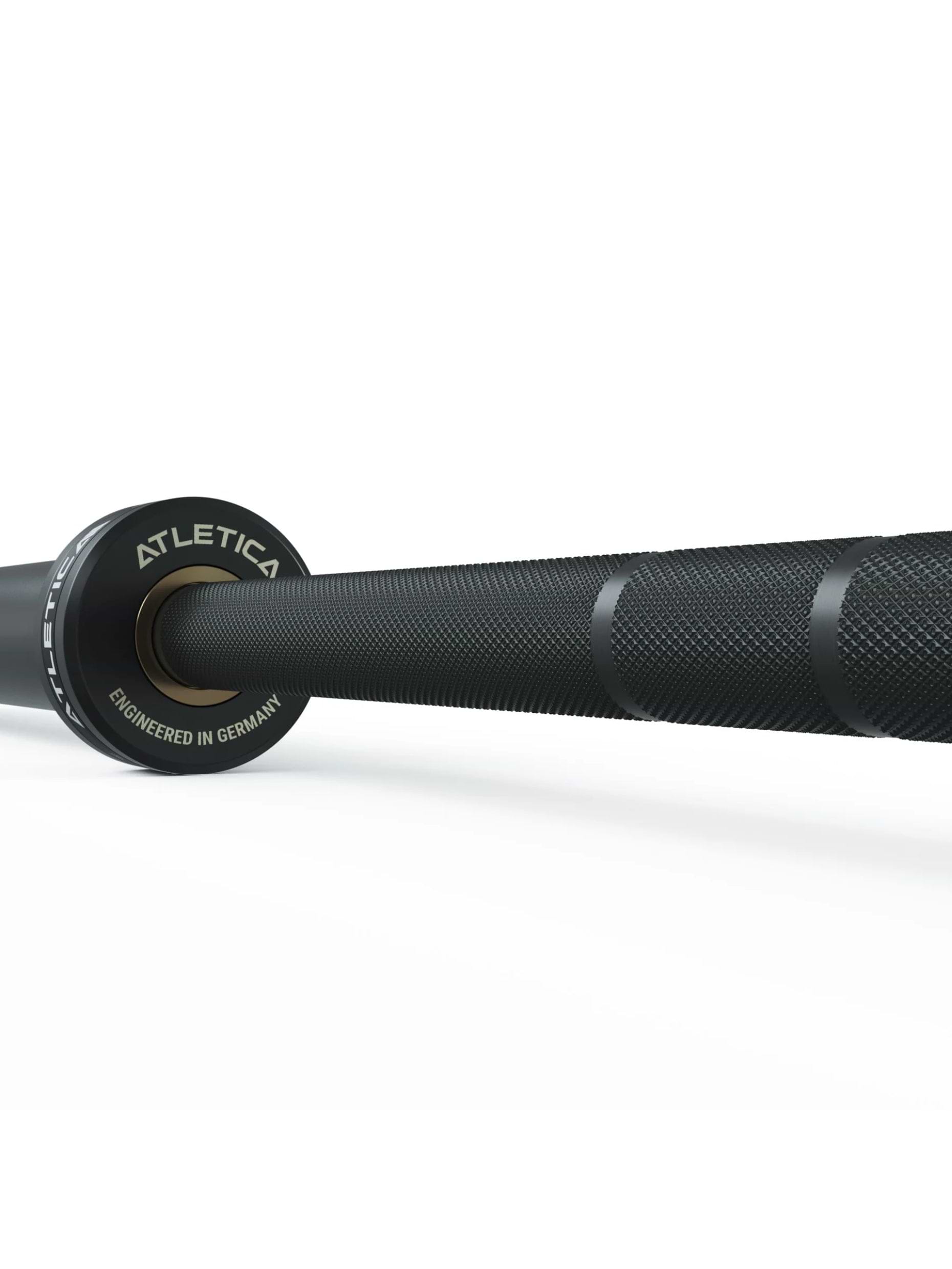 Langhantel Delta Set: Delta Hybrid Stange| 75kg Hantelscheiben | Alu-Hantelverschlüsse | Für Gewichtheben, Powerlifting und CrossFit | 