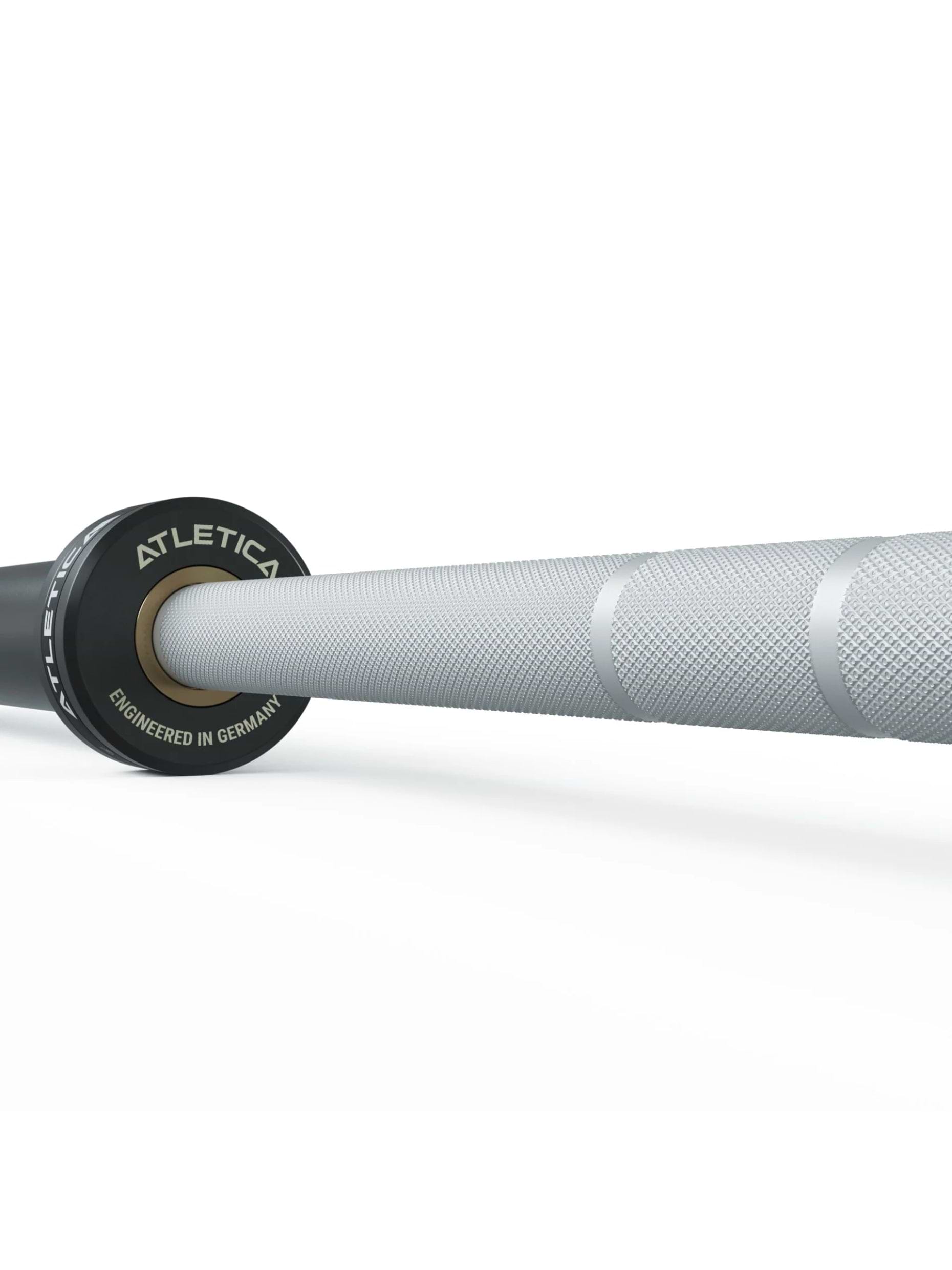 Langhantel Delta Set: Delta Hybrid Stange| 75kg Hantelscheiben | Alu-Hantelverschlüsse | Für Gewichtheben, Powerlifting und CrossFit | 