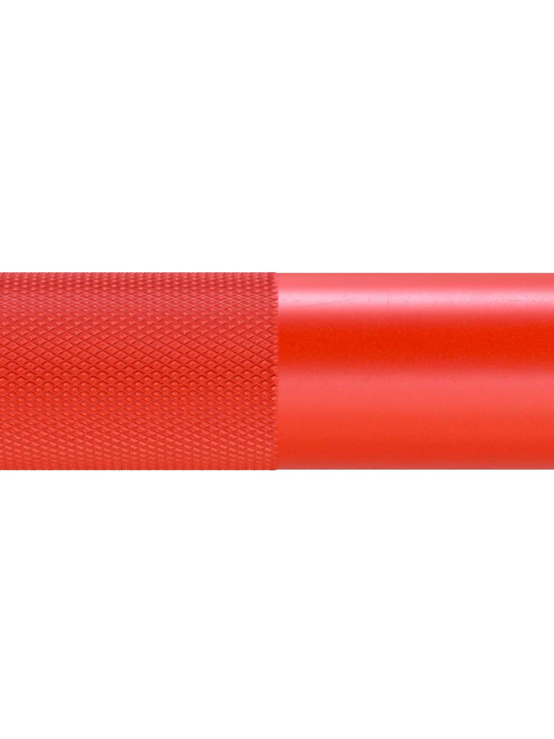 Langhanteln, Delta Hybrid Electric Red:  IPF- & IWF-Markierungen 