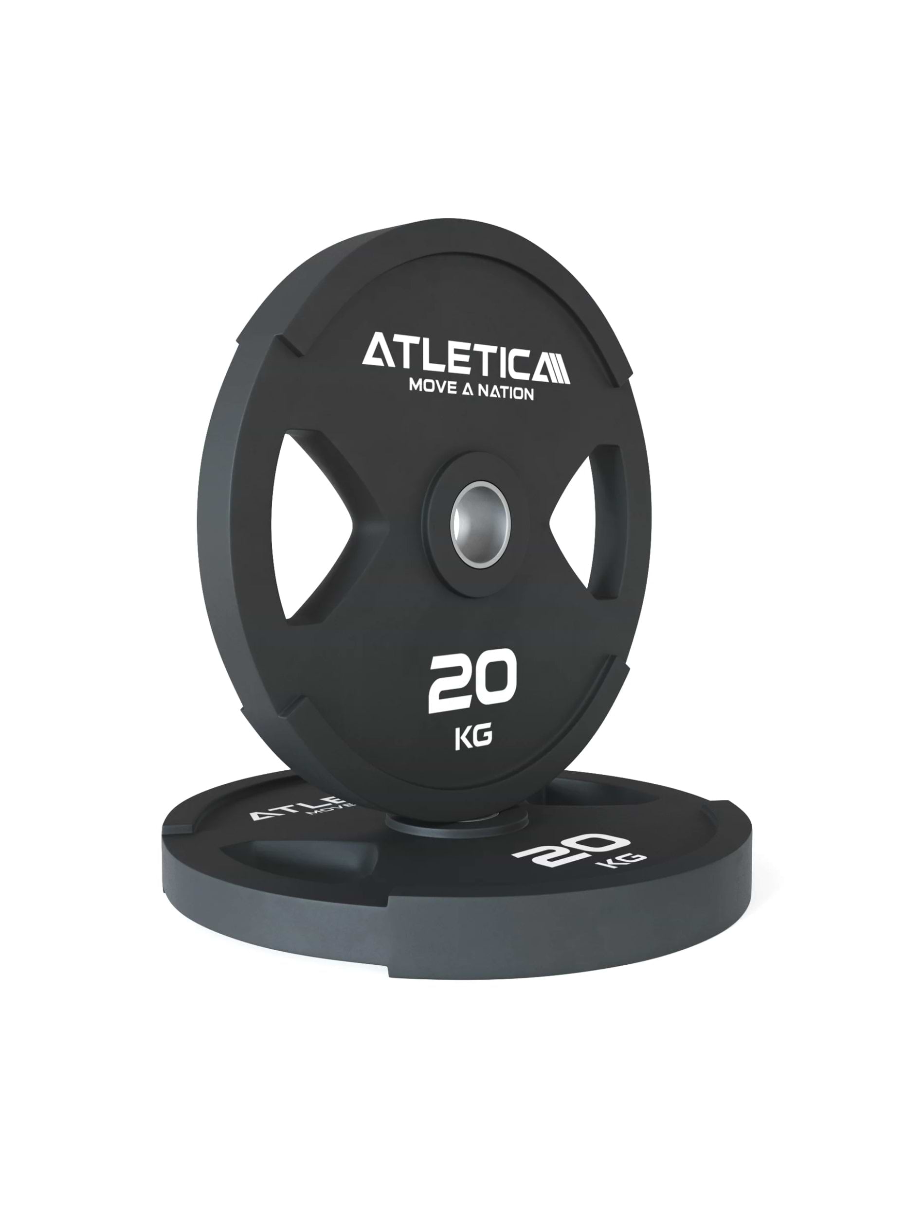 Hantelstangen Set Zeta: Zeta Hybrid Langhantel 1880mm | 75kg Dual-Gripper Plates | Slim Collars