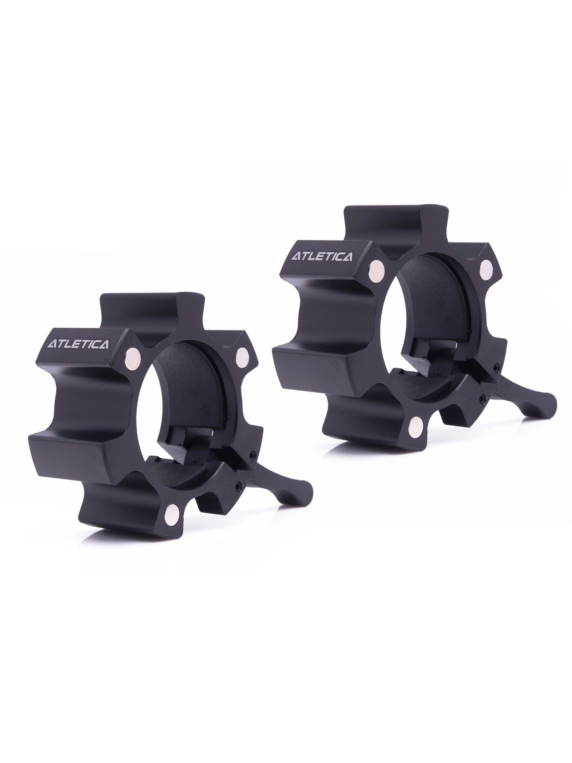 Langhantel Set Gamma Performance - Aluminium Verschlüsse in Schwarz, Paar