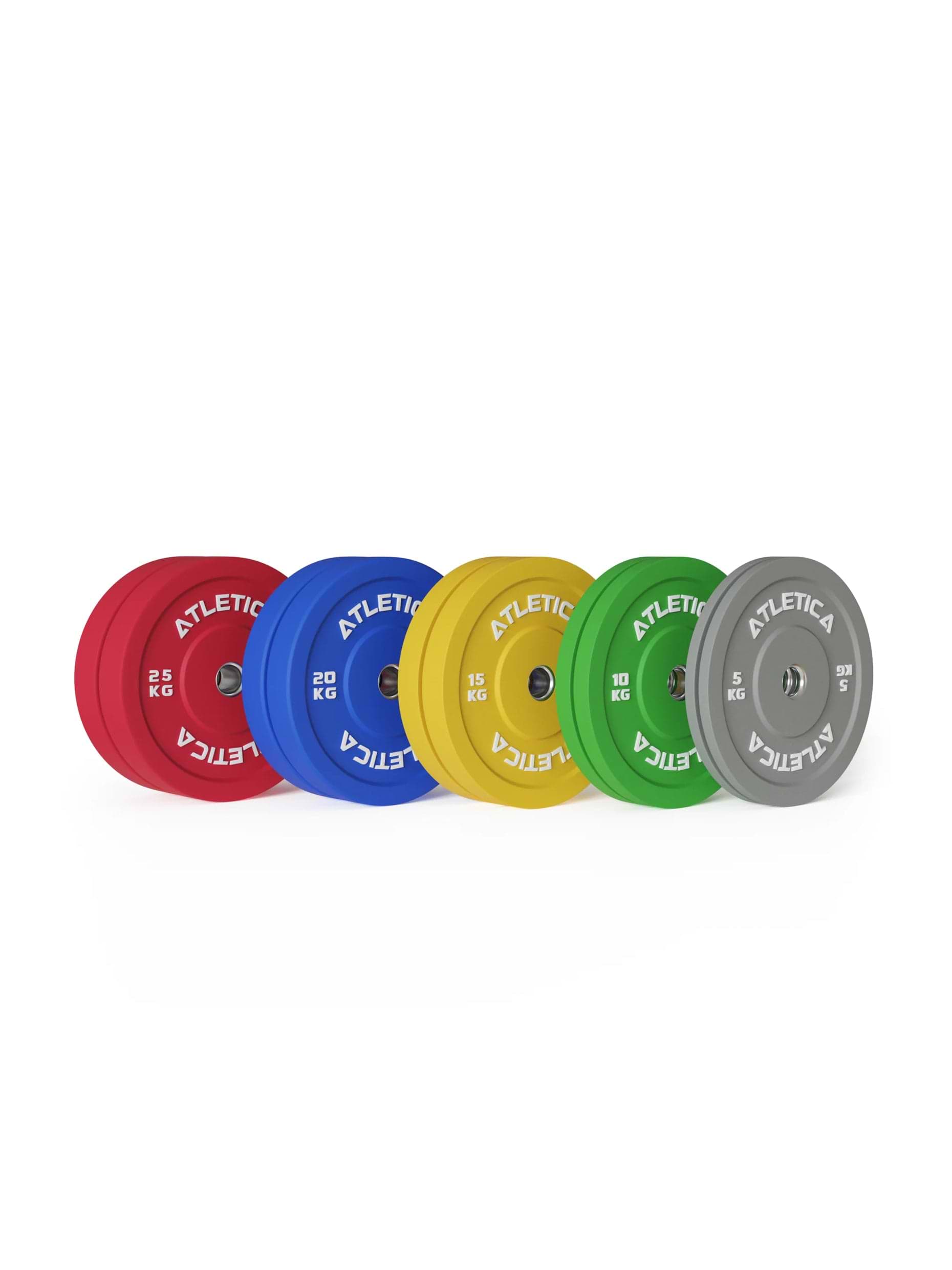 Hantelstangen Set Alpha: Premium Trainings-Langhantel | Color Bumper Plates | Pro Collars | Qualität und Langlebigkeit