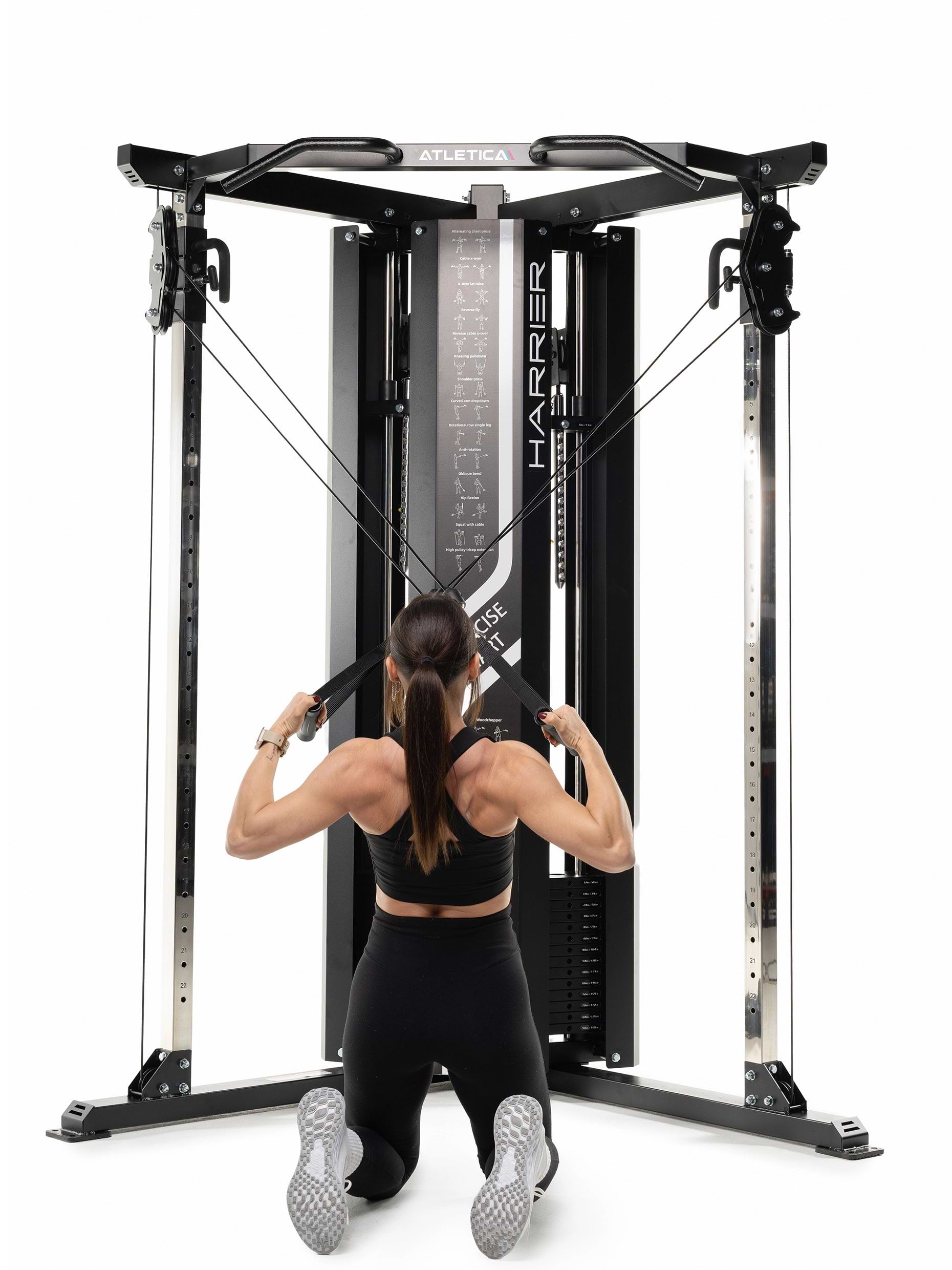 Butterfly Reverse am Kabelzug der Harrier Kabelzugstation