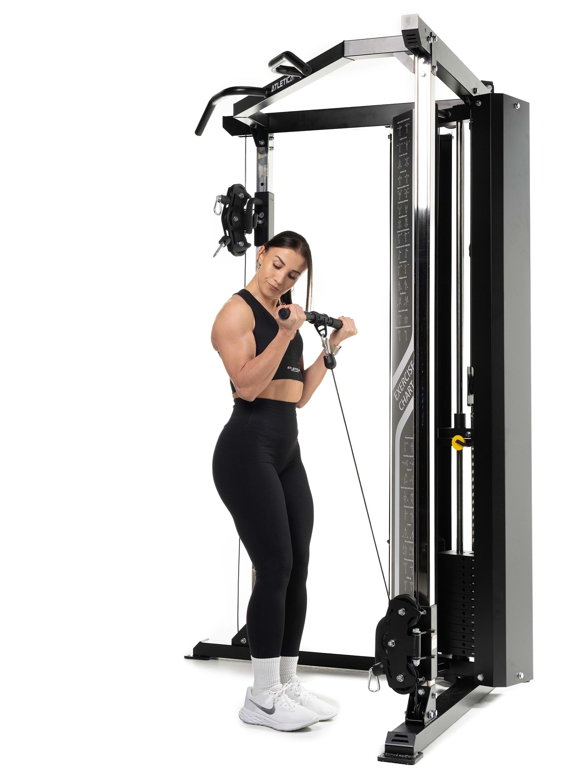 Bizepstraining an der Harrier Kabelzugstation