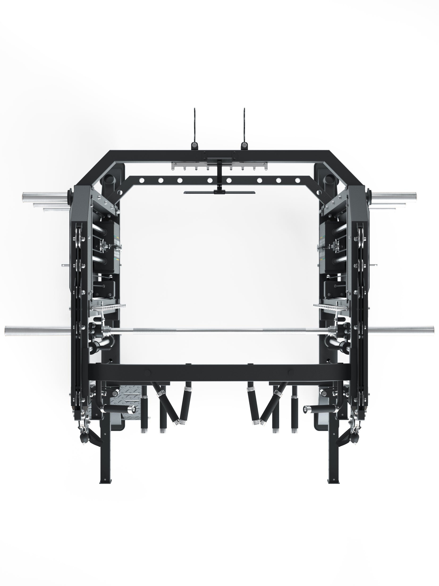 Hellraiser strength station PRO with Smith Machine and dualem cable pulley