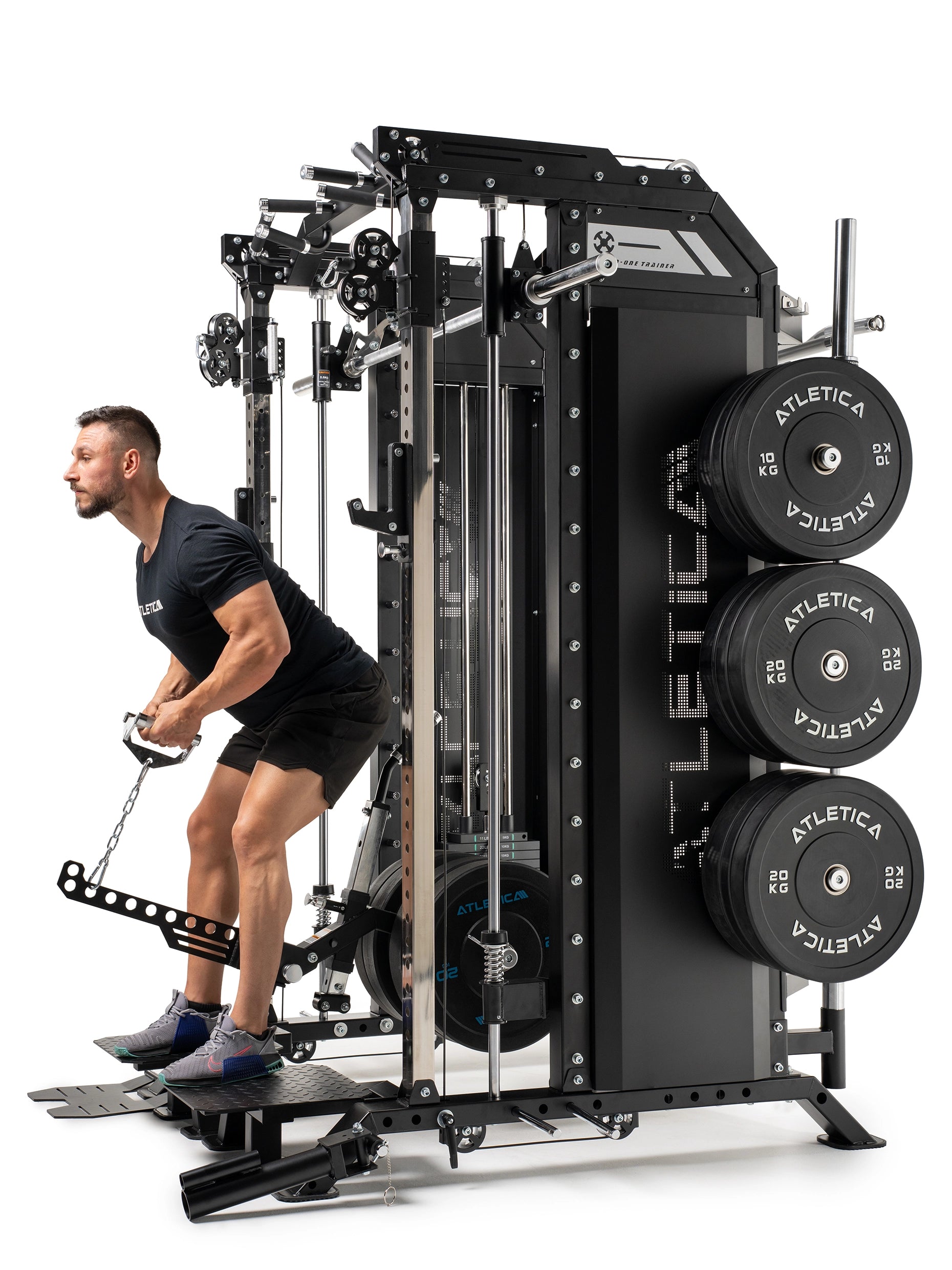 Belt Squat Attachment für rückenschonende Beinübungen