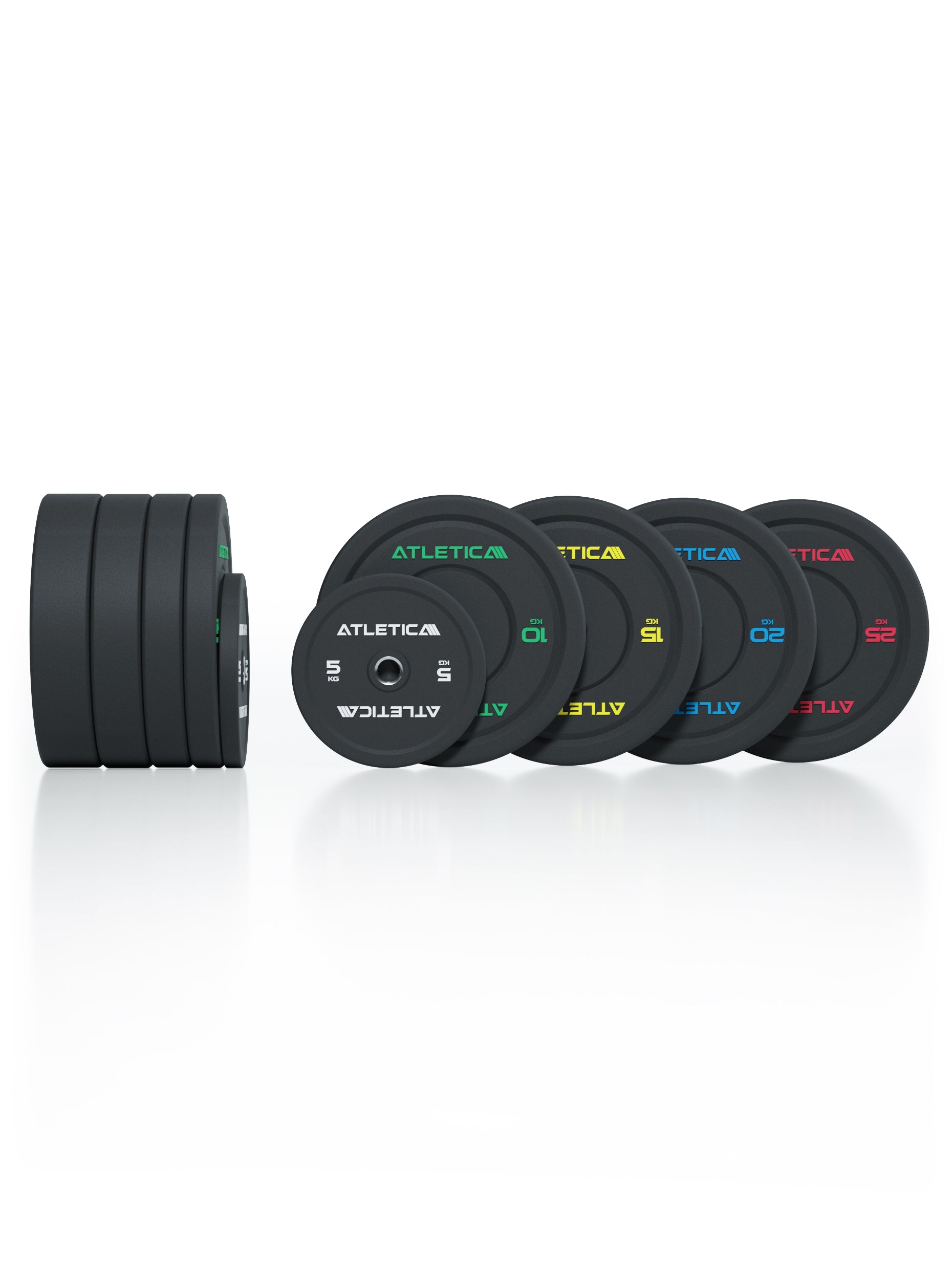 High Temp Bumper Plates | pair less noise, perfect for the Home Gym