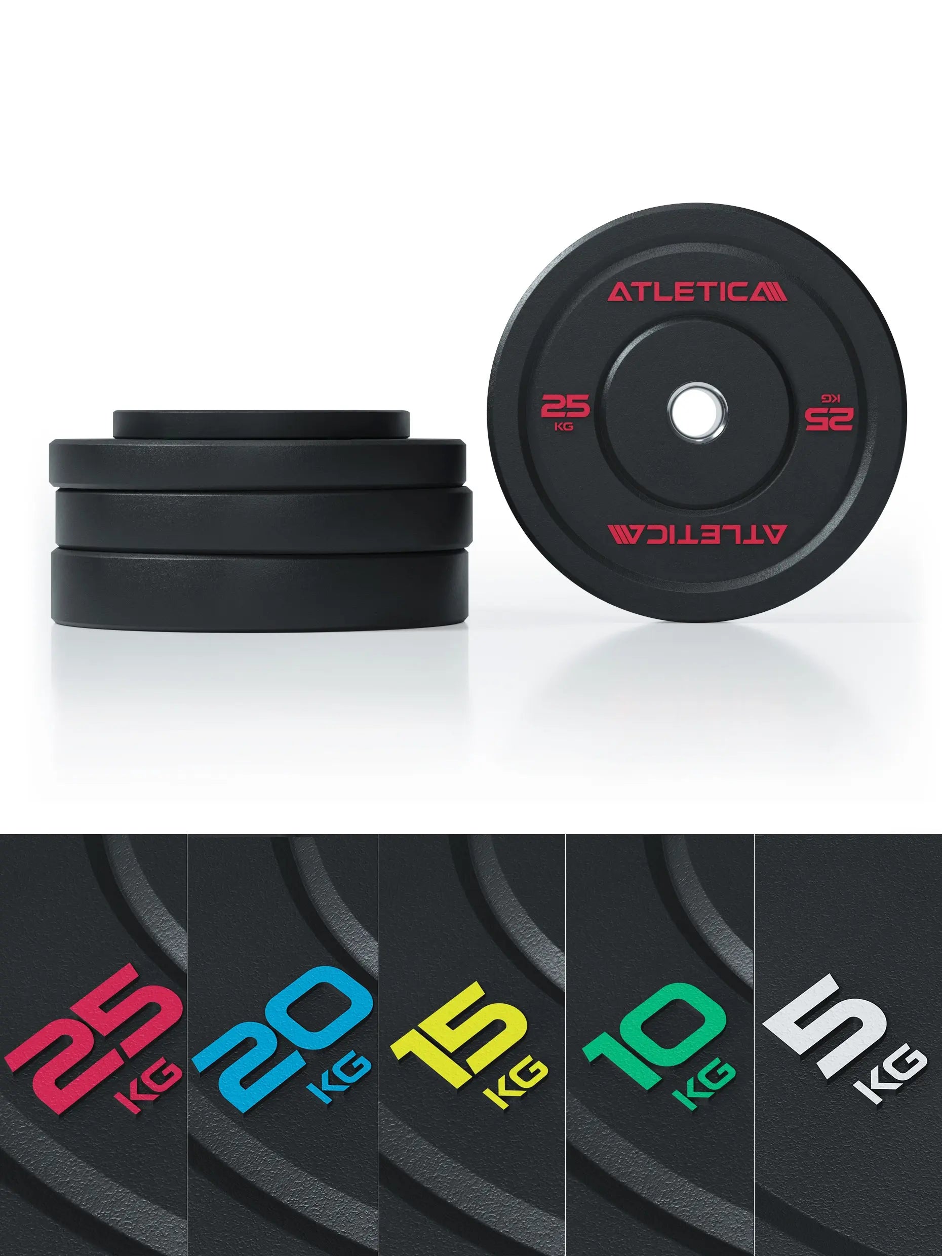 High Temp Bumper Plates I Dimensionen 