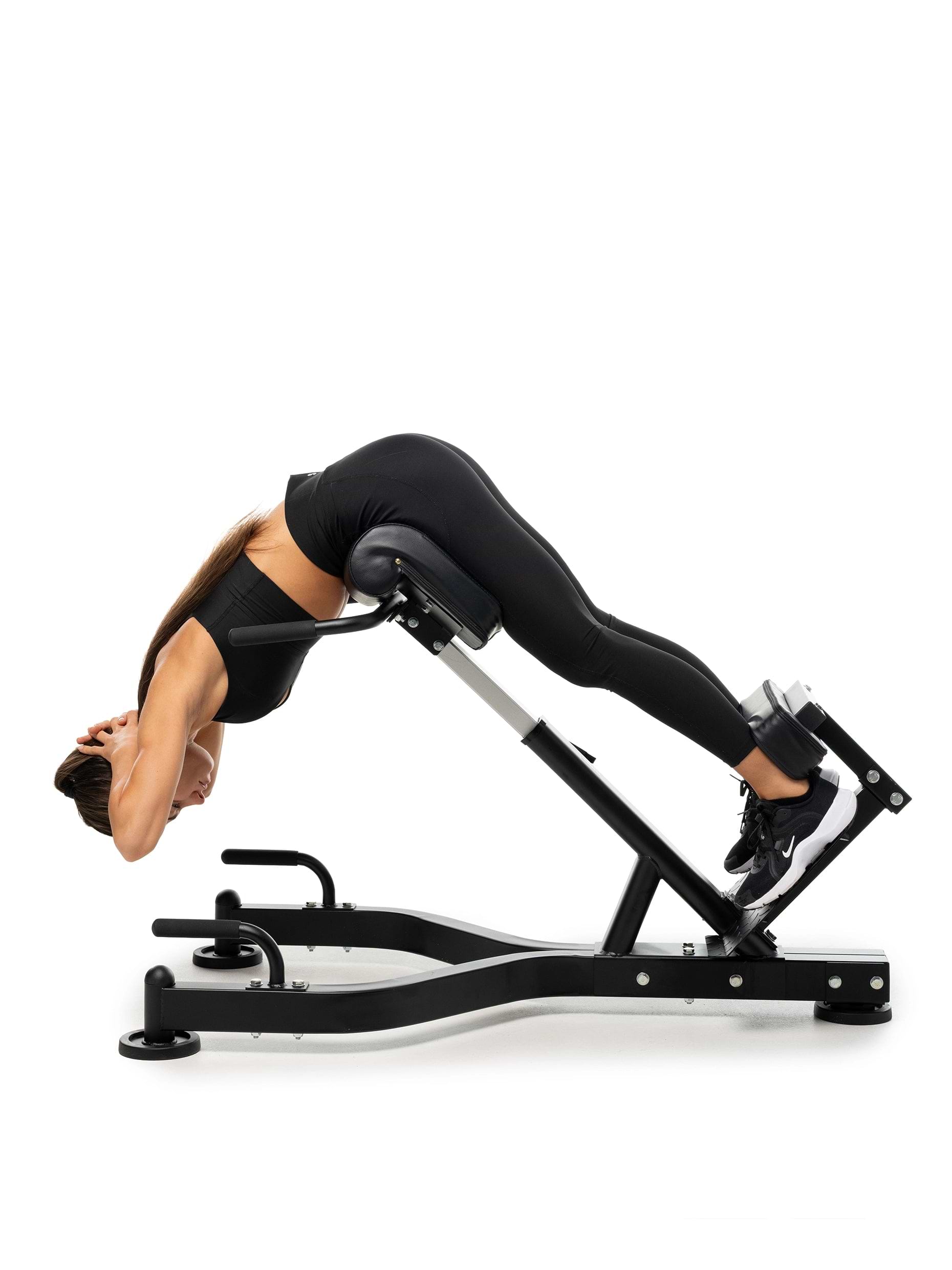 Bauchtraining am Hyperextension Kraftgerät