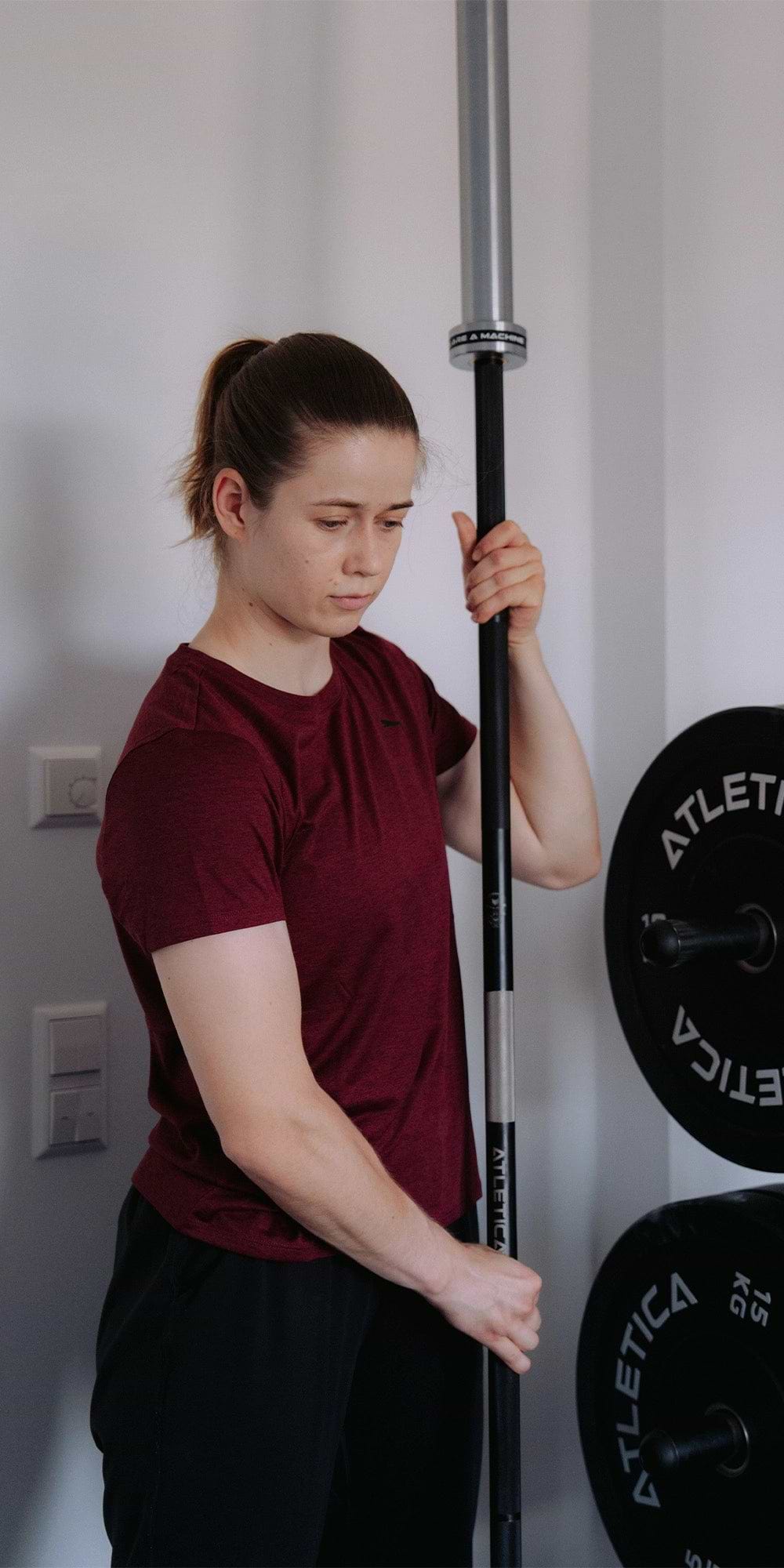 Stina Johannes mit der Sigma Barbell