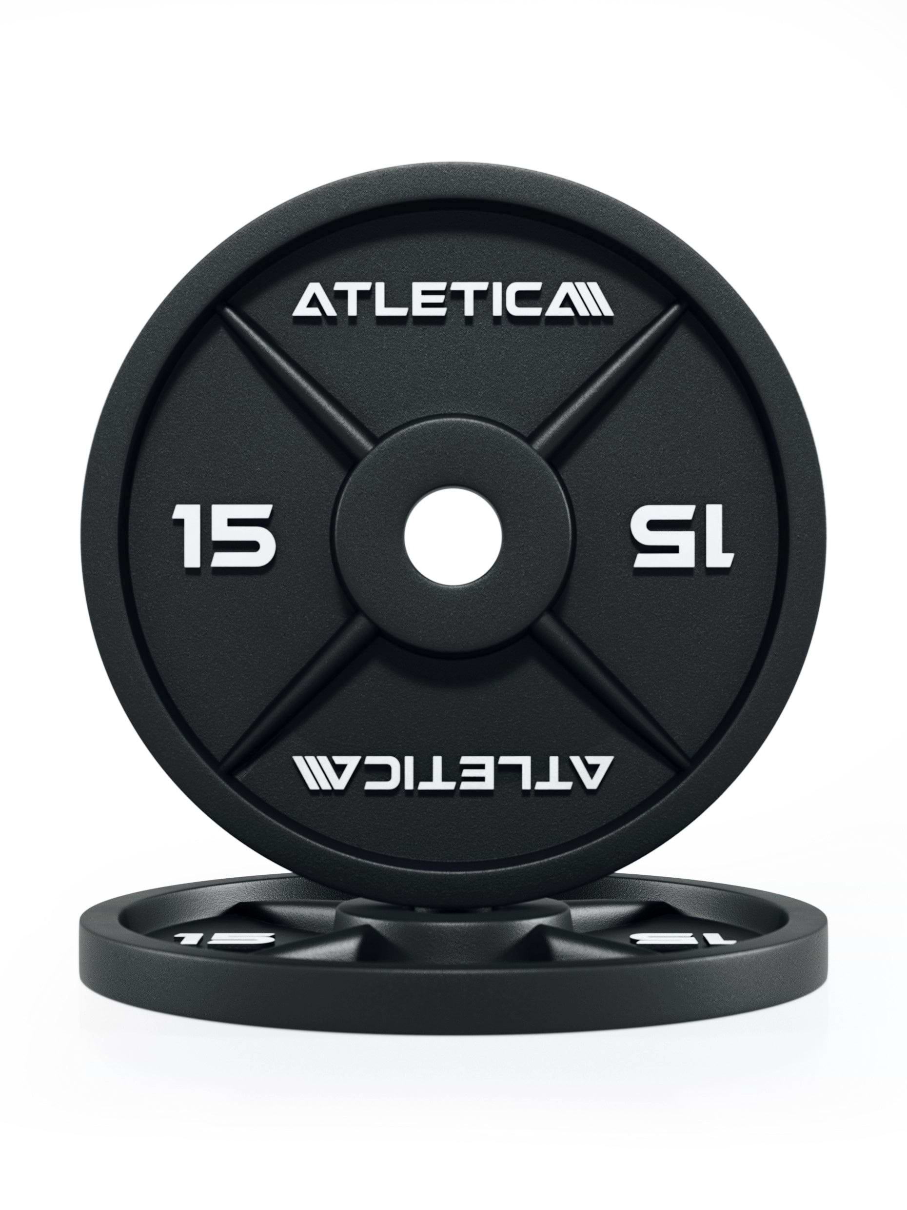 Gusseisen Iron Plates 15kg von Atletica, Paar