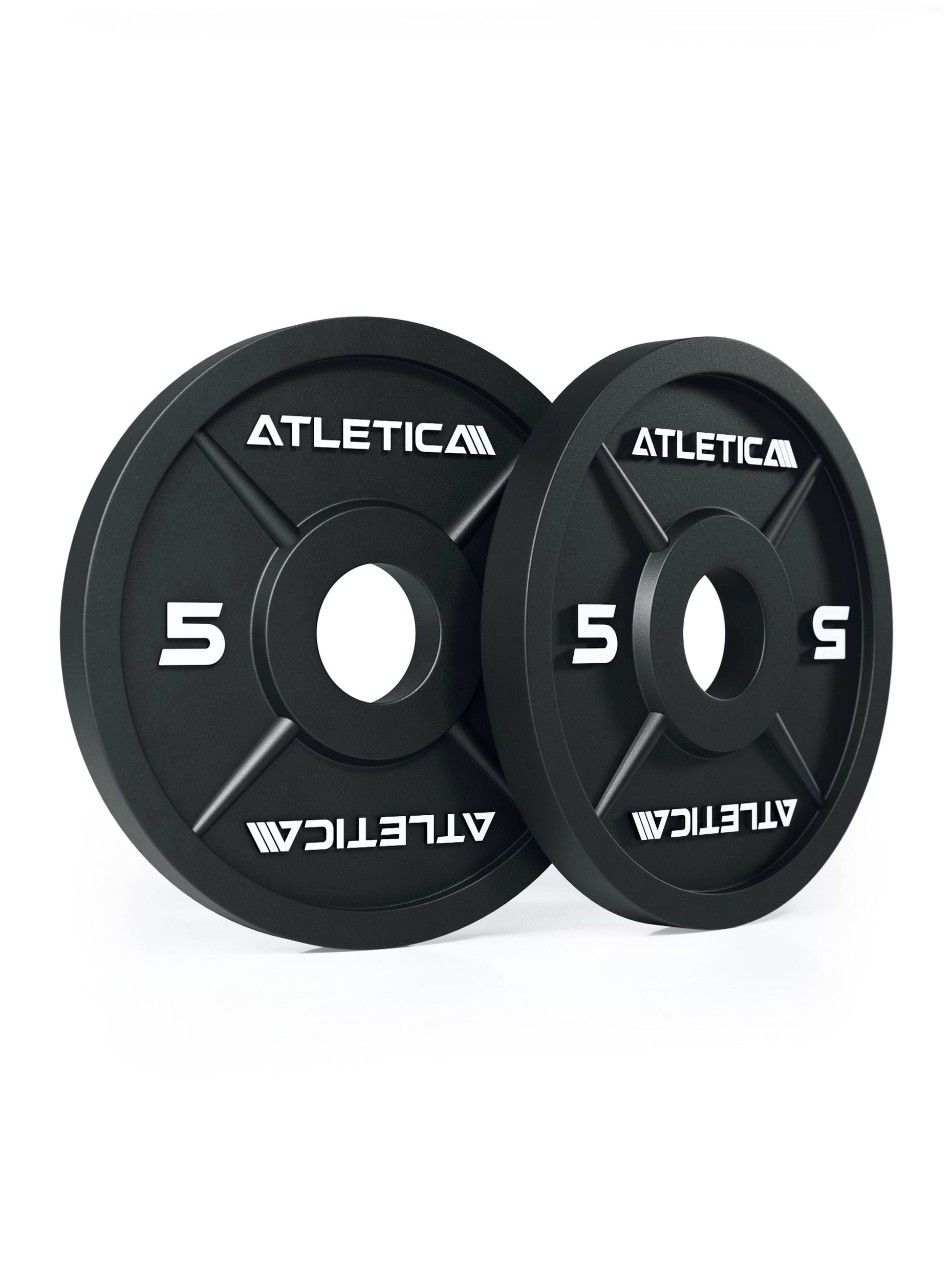 Gusseisen Iron Plates 5kg von Atletica, Paar