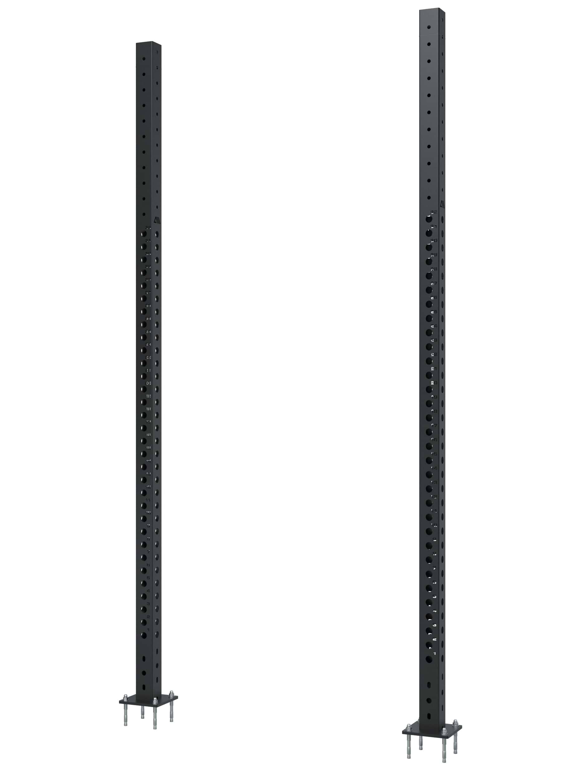 Bolzenanker Set für die Verankerung der Uprights für Jade und JadeWall Outdoor Power Rack in Zement und Beton