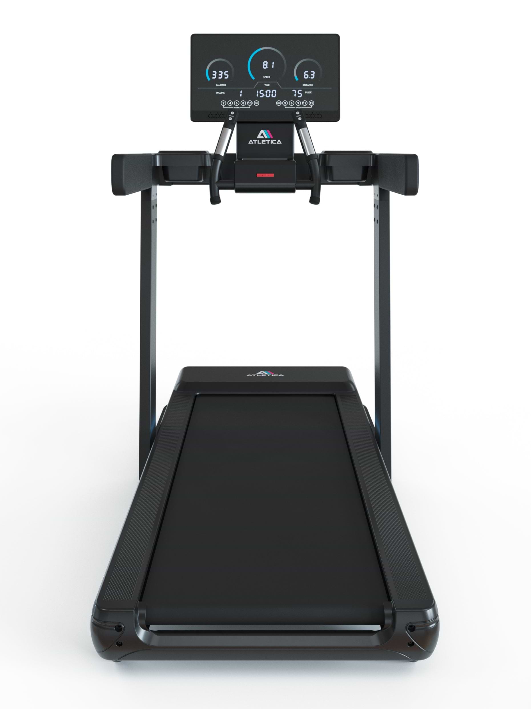 Jet Laufband klappbar: Großes Cockpit