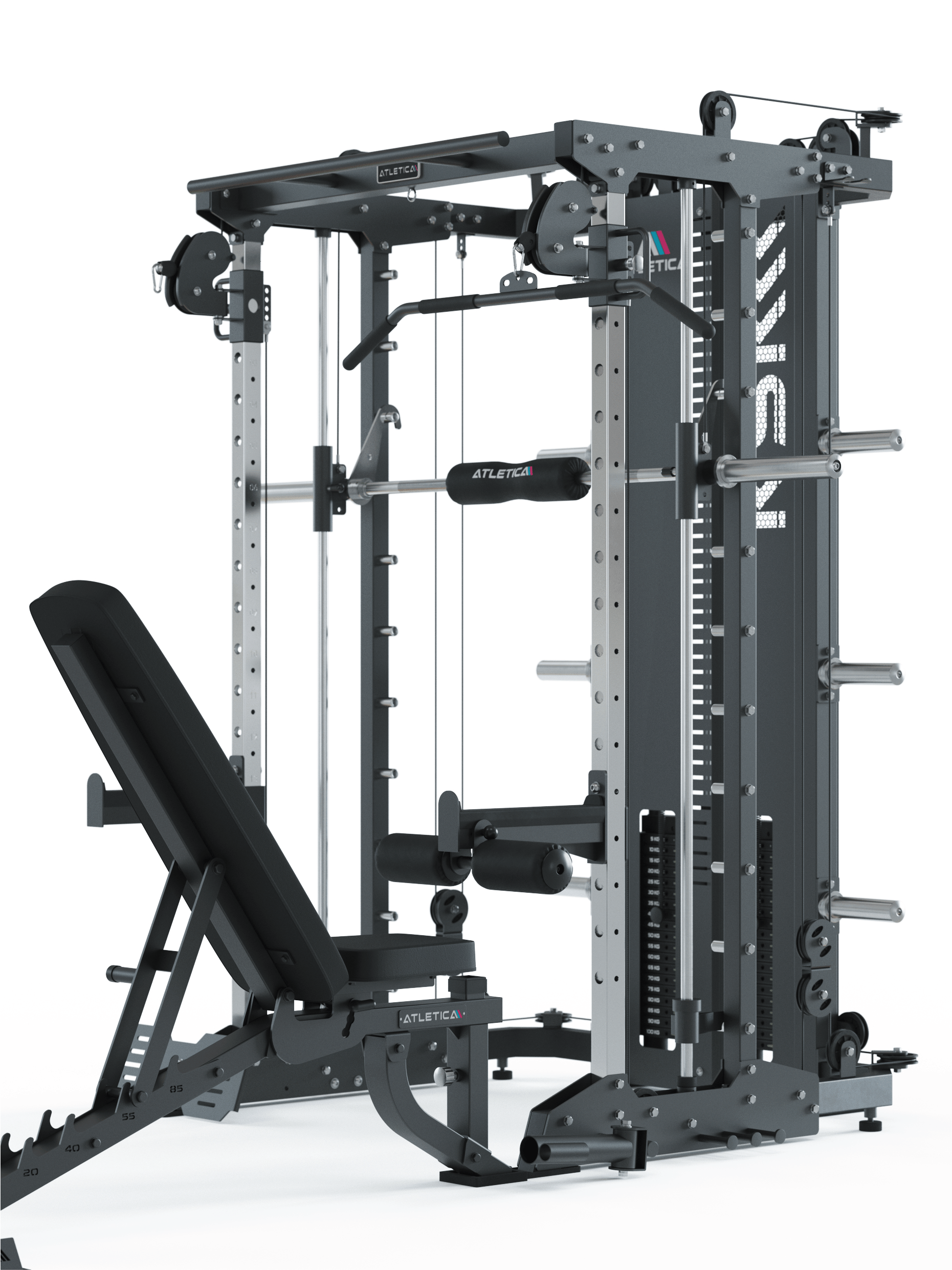 KSK Kraftstation Reloaded Set mit B2 Hantelbank