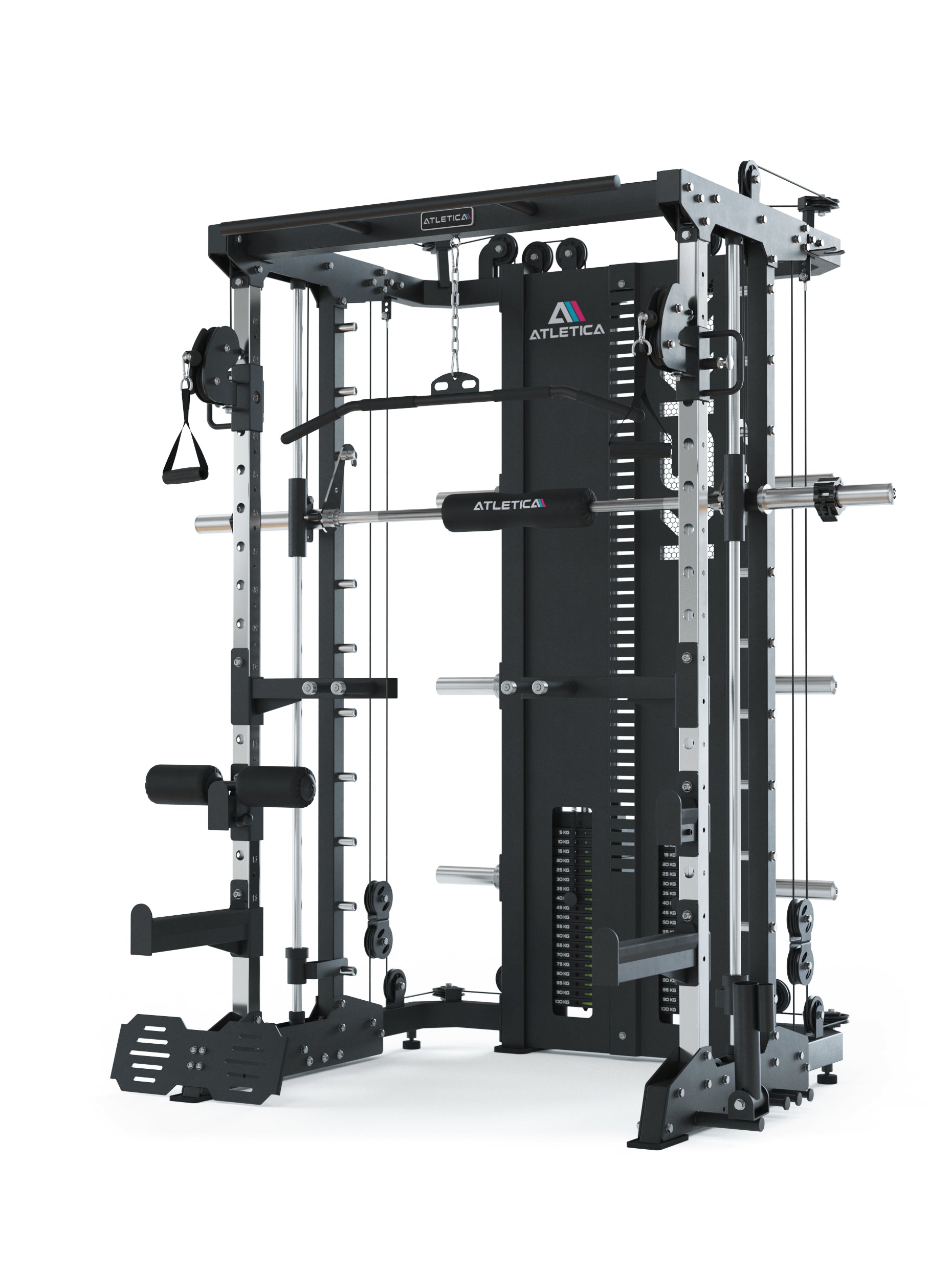 KSK Kraftstation mit Multipresse und Leg Press Attachment