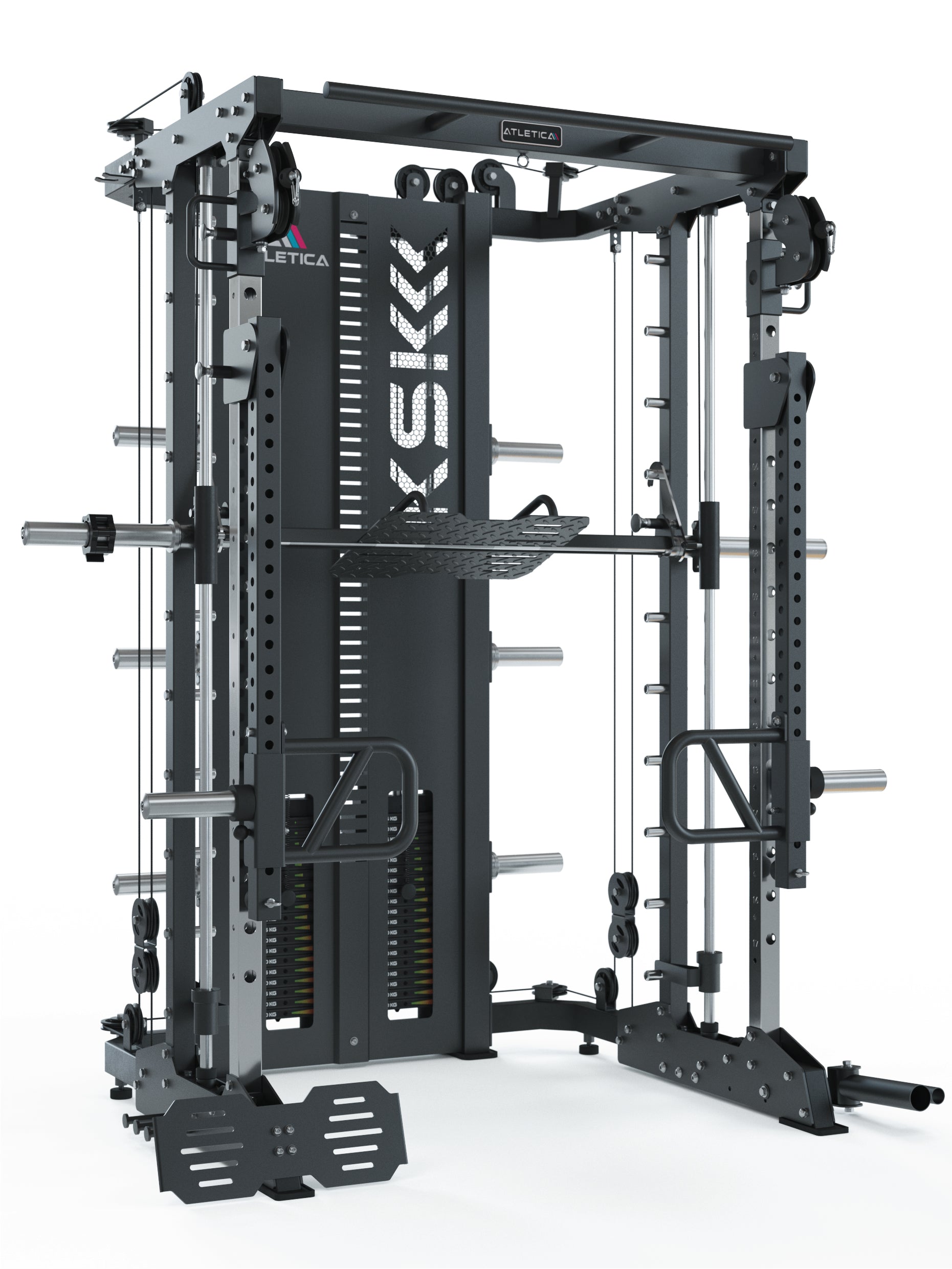 KSK Kraftstation Target Set: Set aus KSK Multipresse inkl. Jammer Arms und Leg Press 