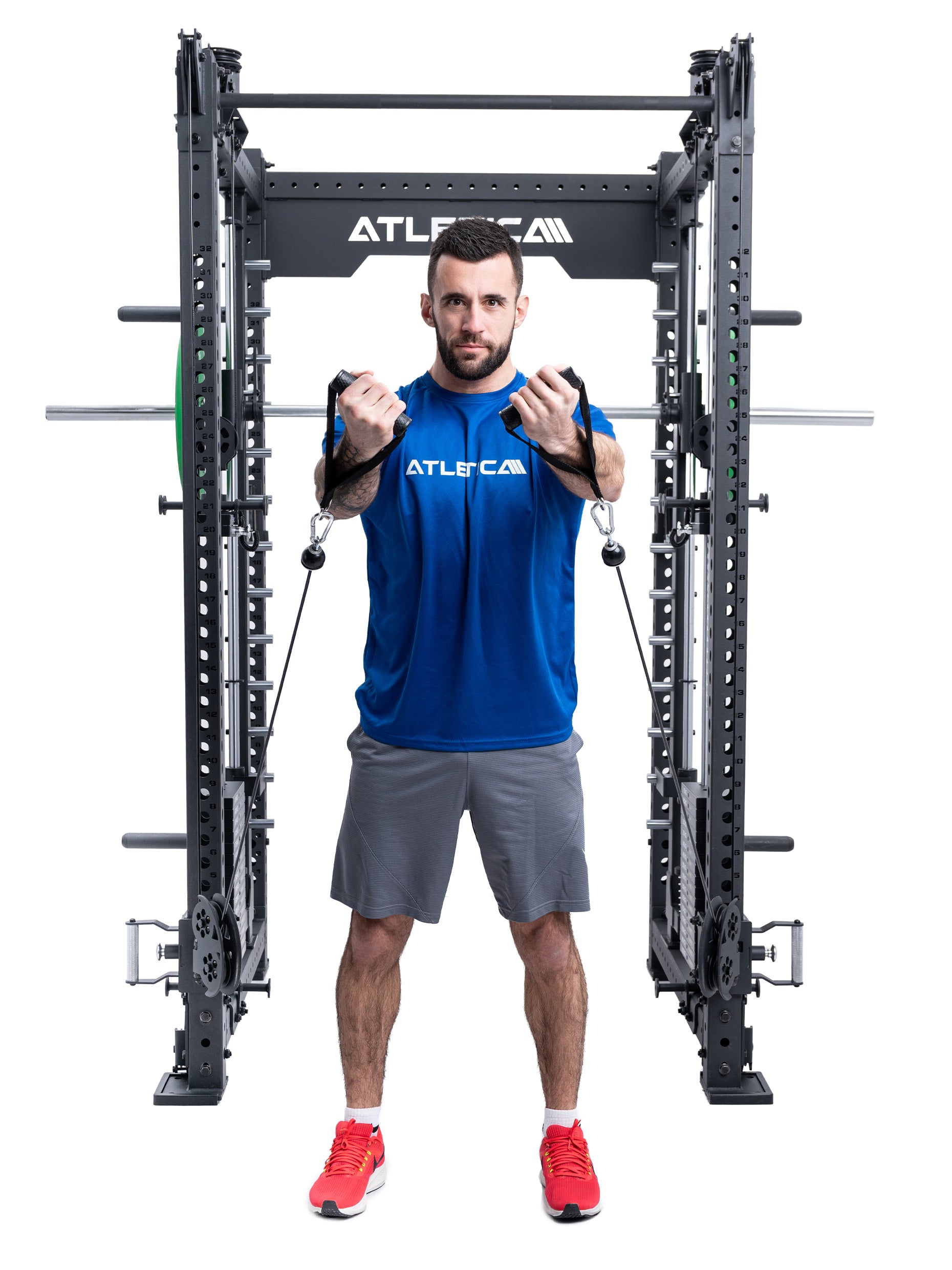 R8 Bradley Combat Long | Charge de poids 2 x 95 kg | Acier inoxydable