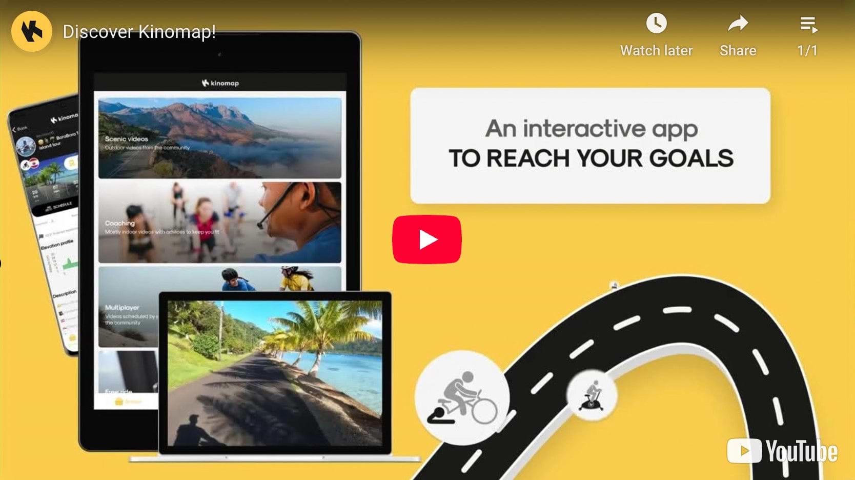 Kinomap Youtube Video
