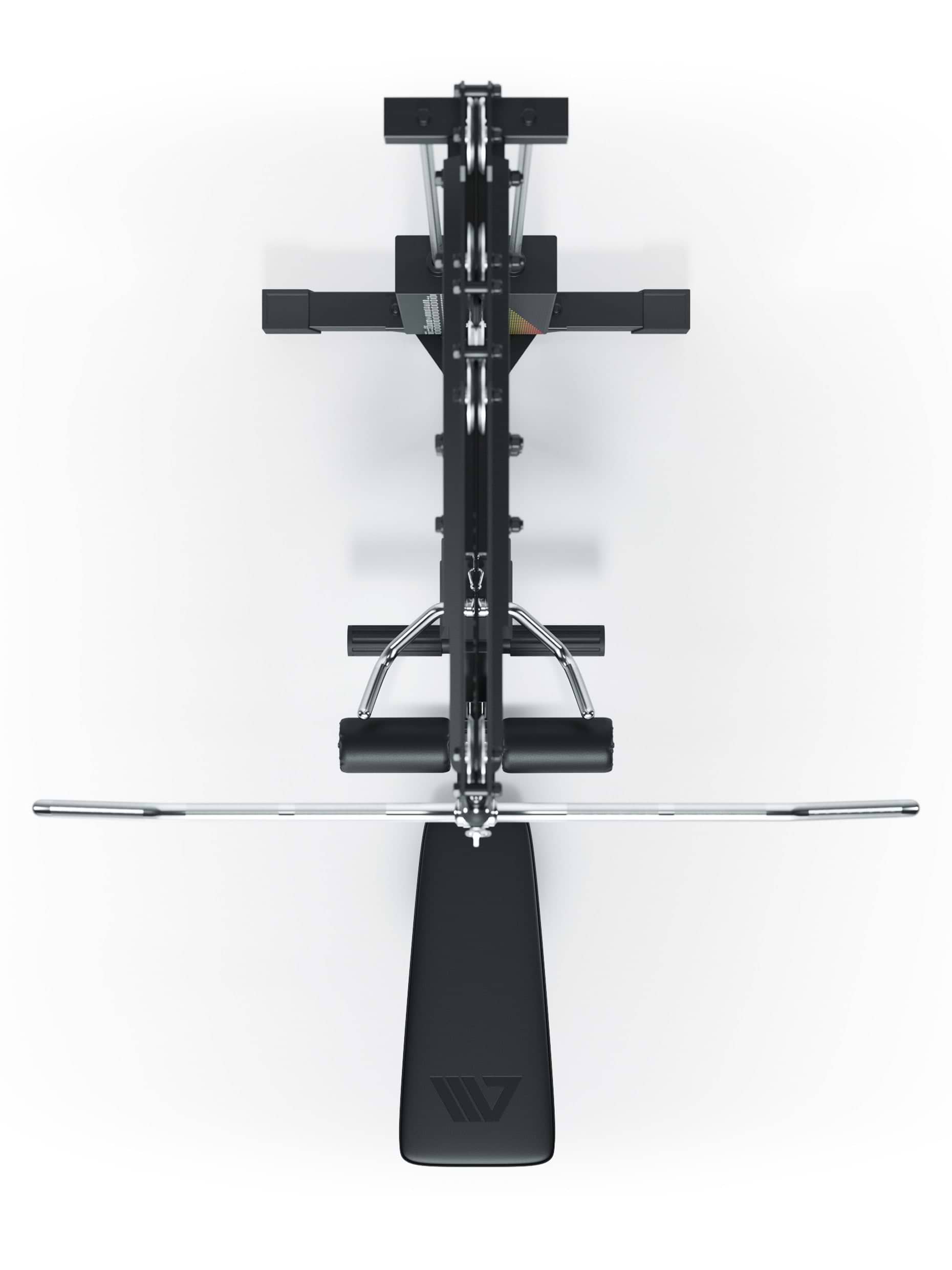 Latzug Station mit 1:1 Übersetzungsverhältnis und optimaler Bewegungsradius