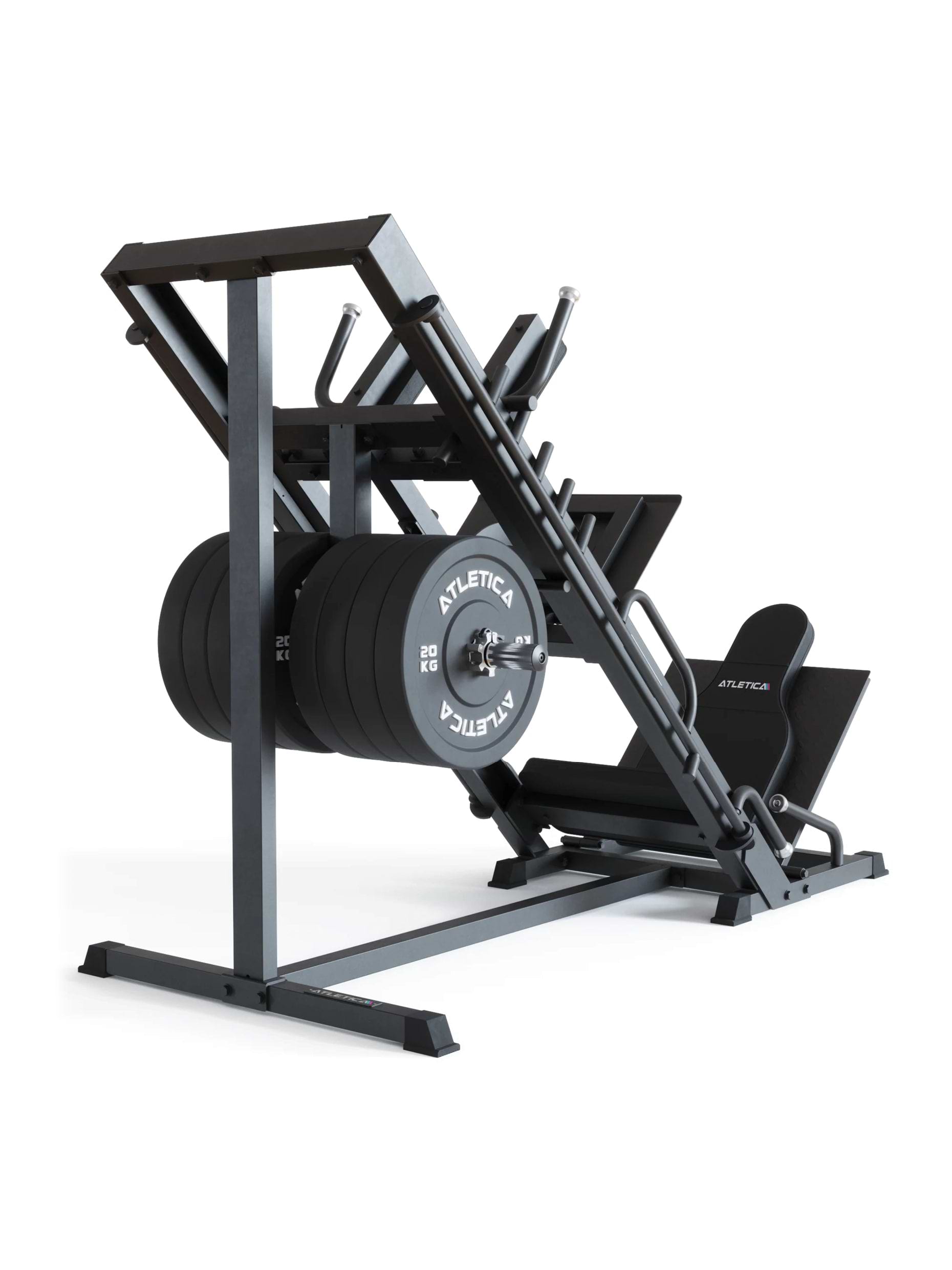 Kraftgerät Beinpresse Hackenschmidt Combo 2-1: geringe Stellfläche