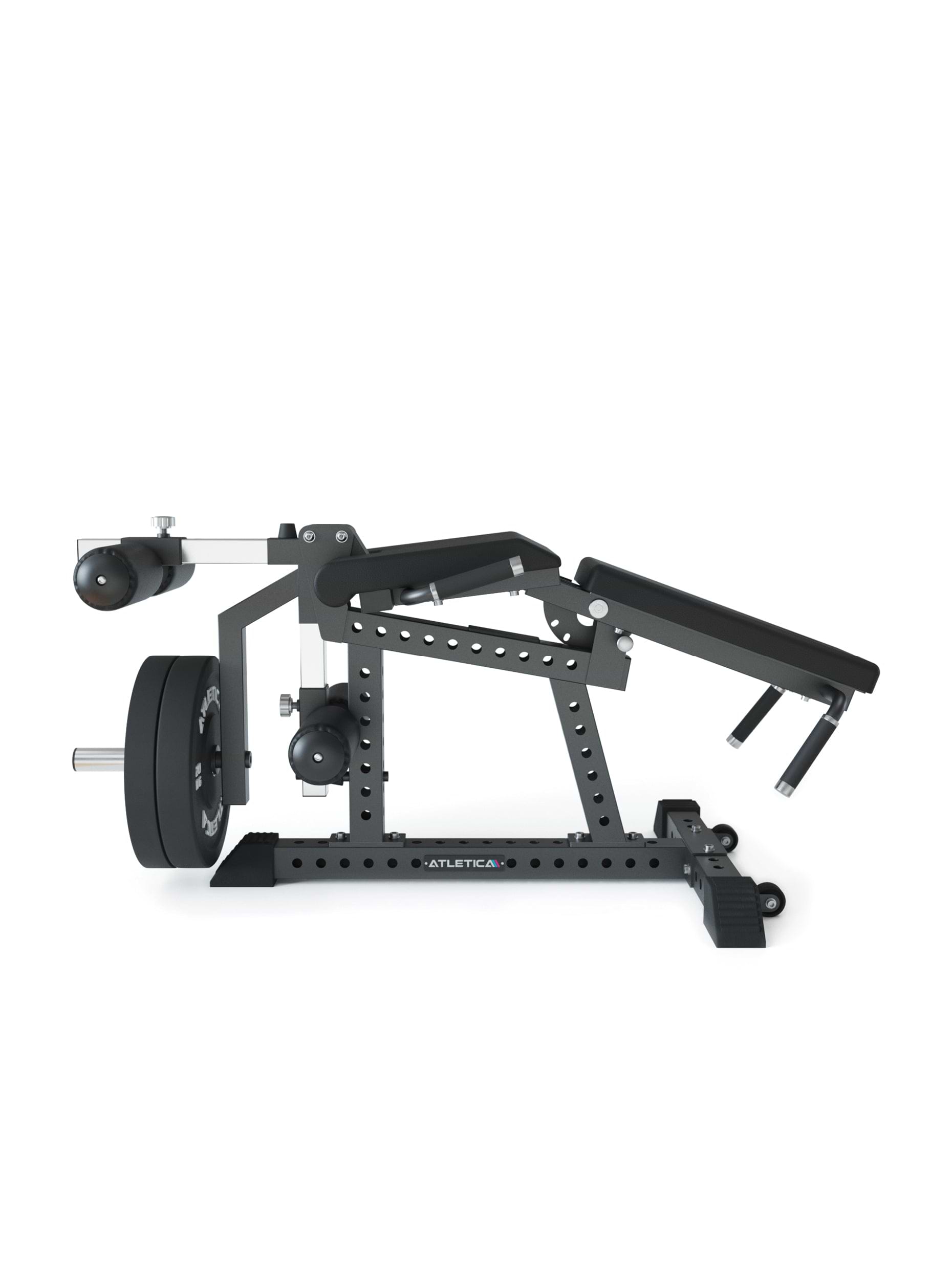 Kraftgeräte, Beinbeuger Beinstrecker Quadriga: verstellbares Beinpolster