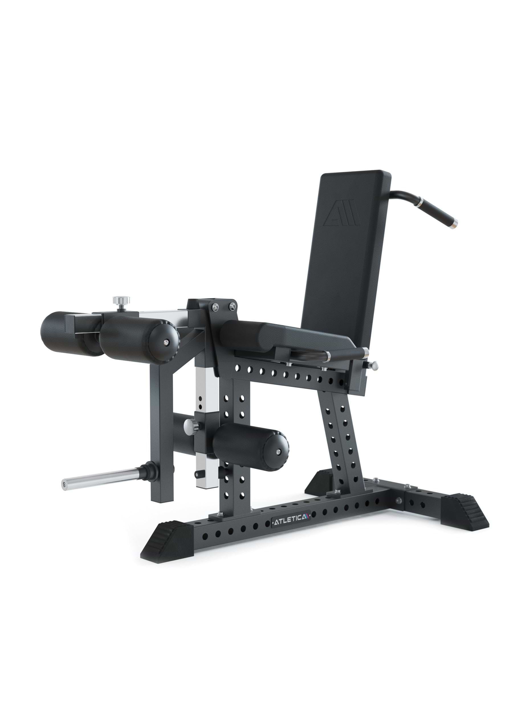 Kraftgeräte, Beinbeuger Beinstrecker Quadriga: effektive Lastkurve