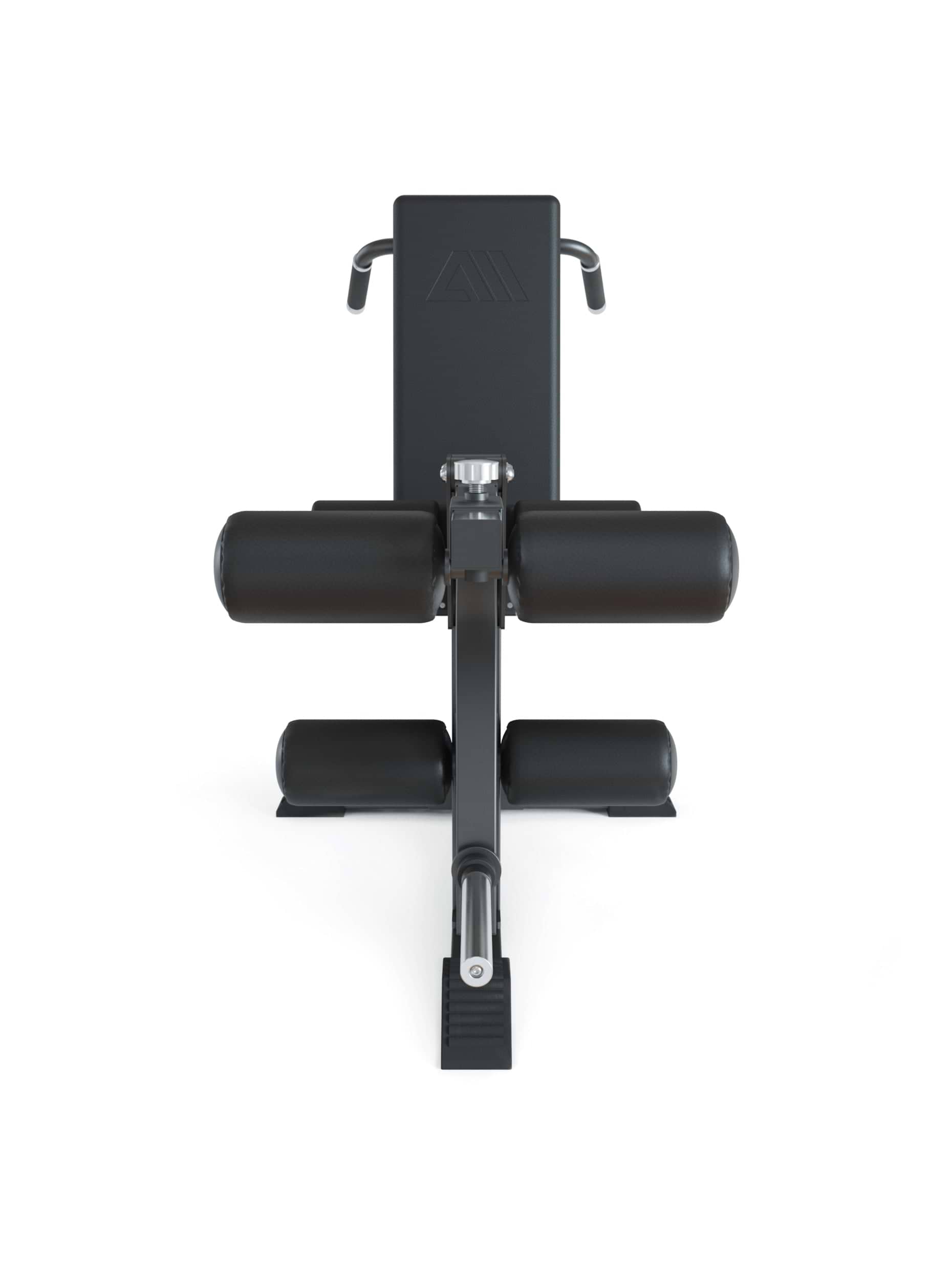 Kraftgeräte, Beinbeuger Beinstrecker Quadriga: hohe Sitzposition | verstellbares Beinpolster | effektive Lastkurve