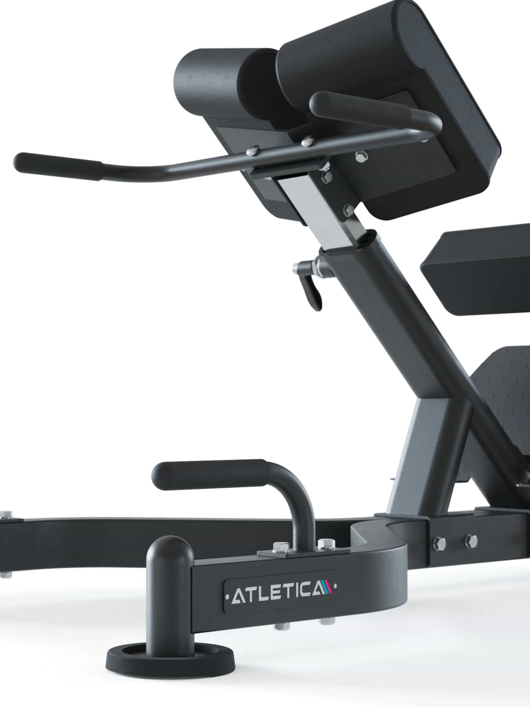 Kraftgerät Hyperextension verstellbar: hohe Stabilität