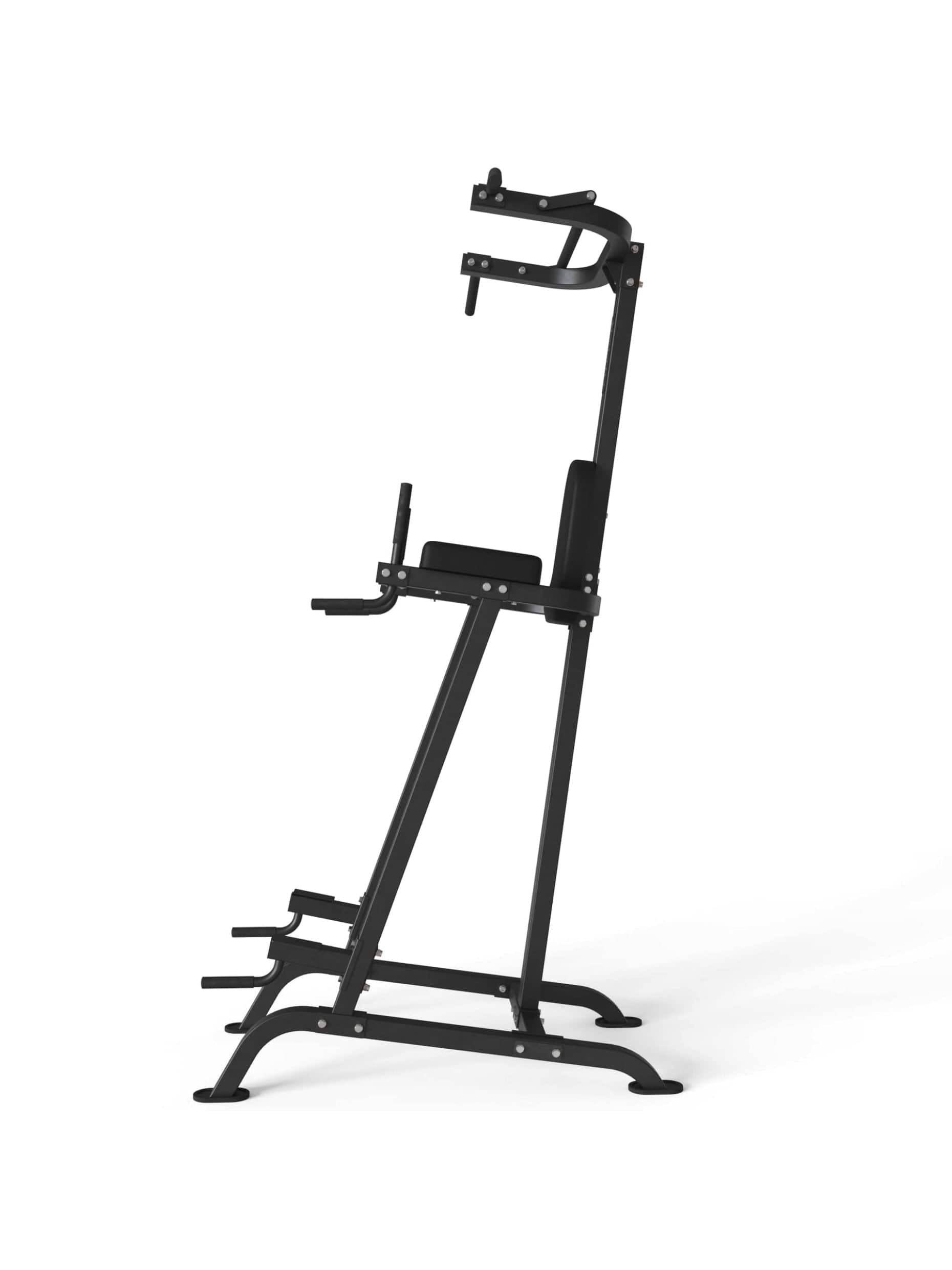 Power Tower Kraftgerät: hohes Eigengewicht, für ein vollumfängliches Oberkörper-Training, hochwertige Polsterungen