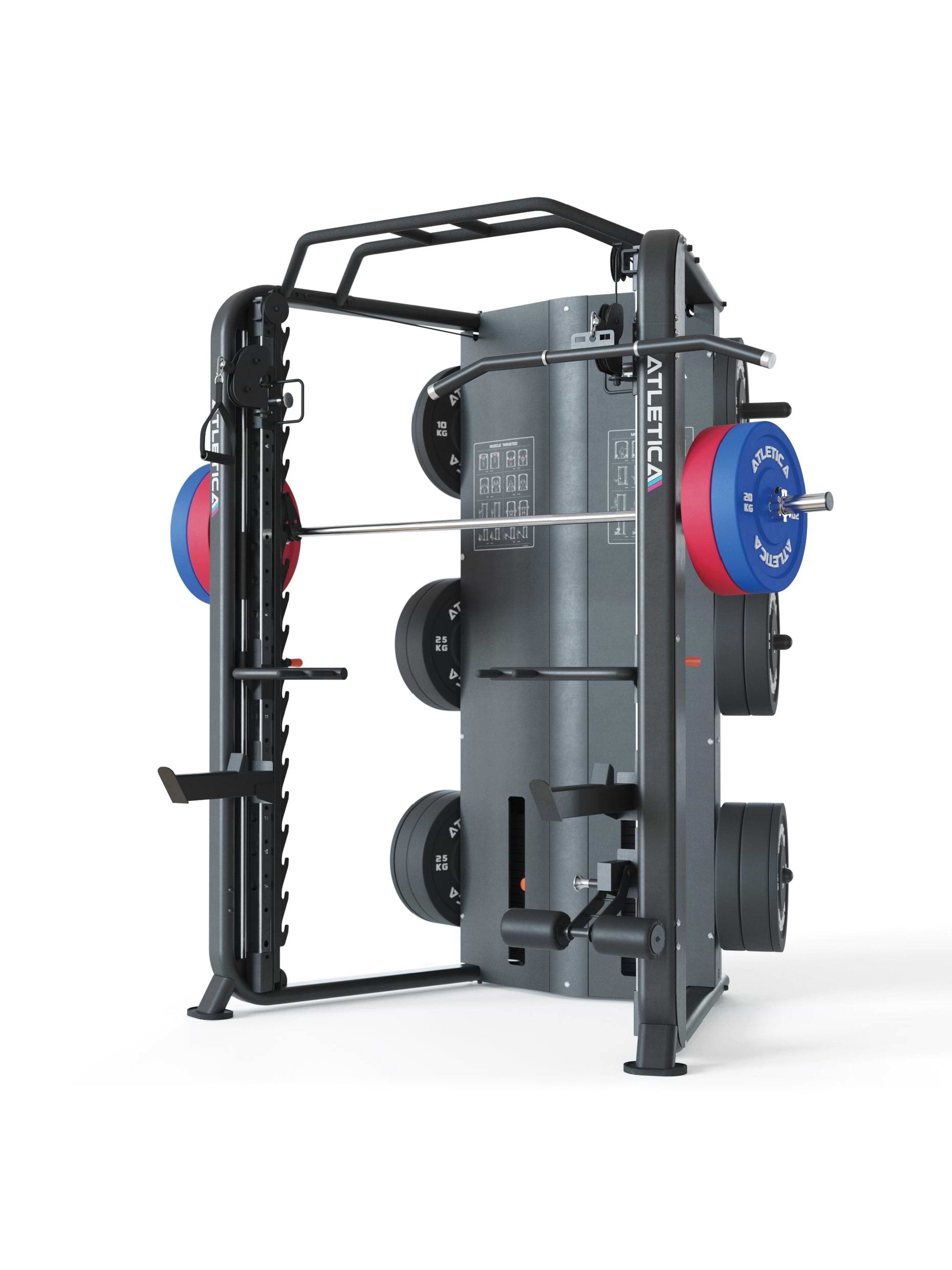 ATLETICA Multipresse DarkStar: Profi-Training mit integriertem Cable-Cross Mechanismus