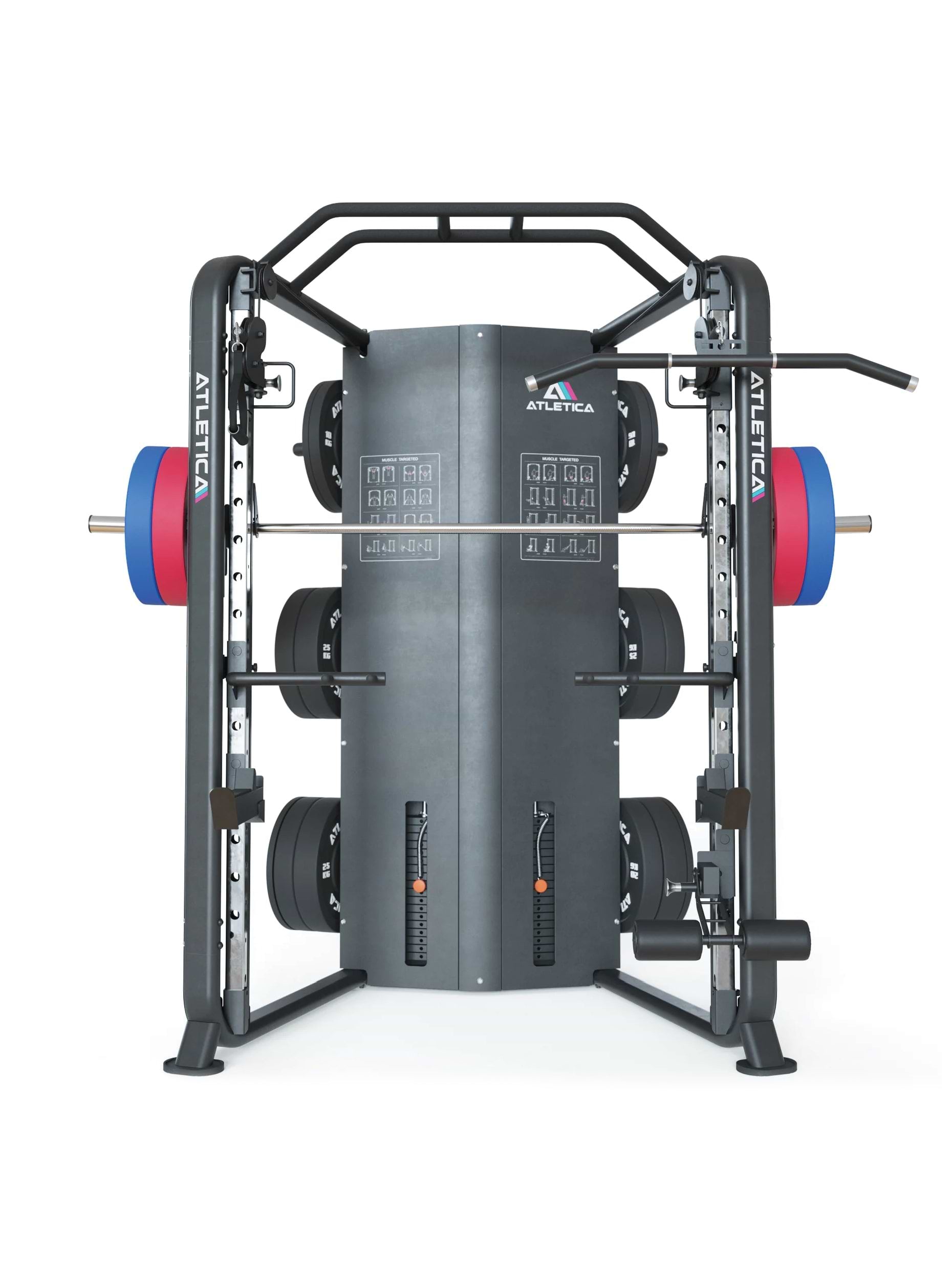 DarkStar Premium Smith Machine: Kraftvolles Trainingserlebnis mit höchstem Komfort