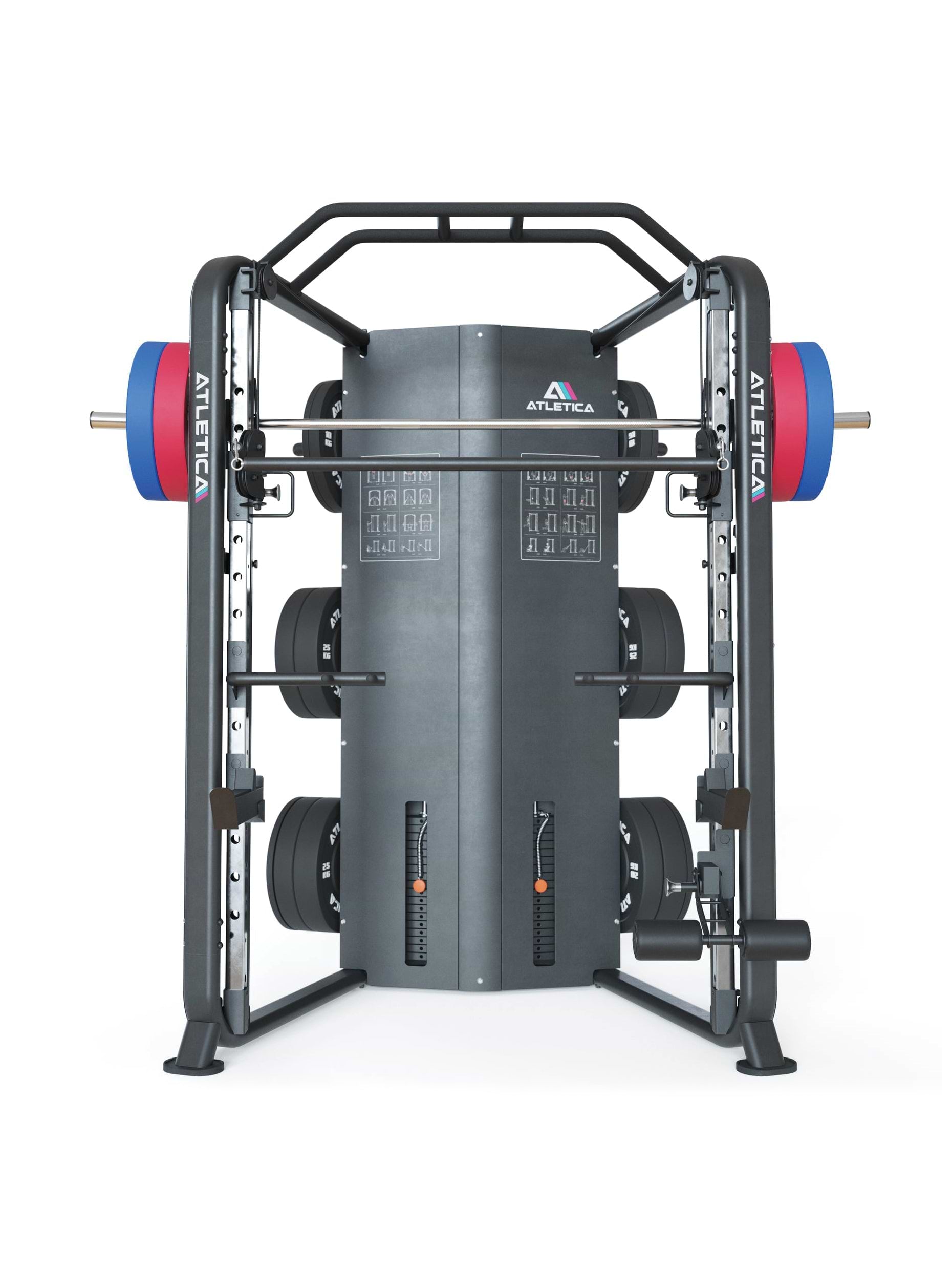 DarkStar Premium Smith Machine: 180kg Steckgewichte für kraftvolle Workouts