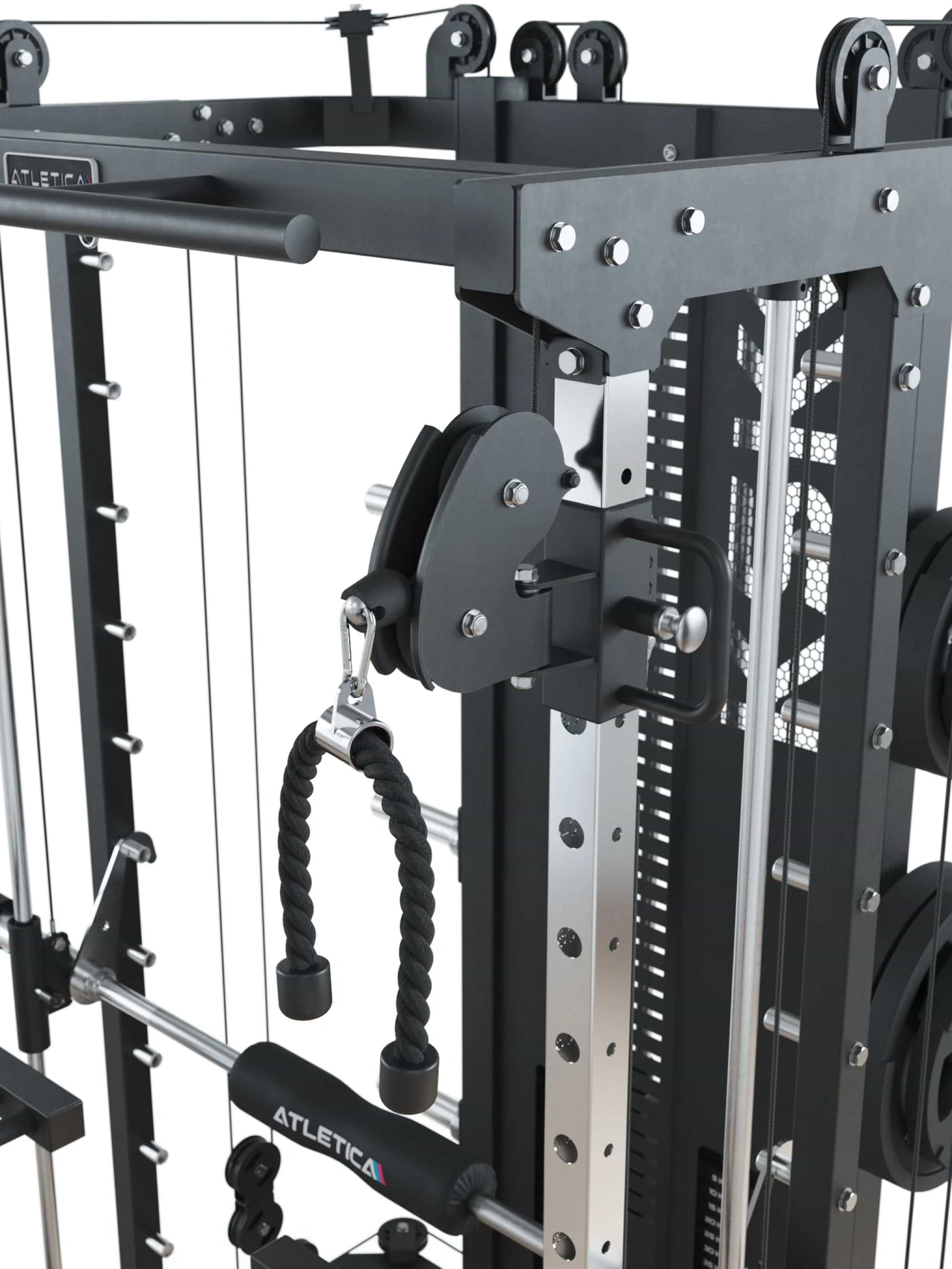 Multipresse Kraftstation KSK mit Jammer Armen und Hantelbank im Set: