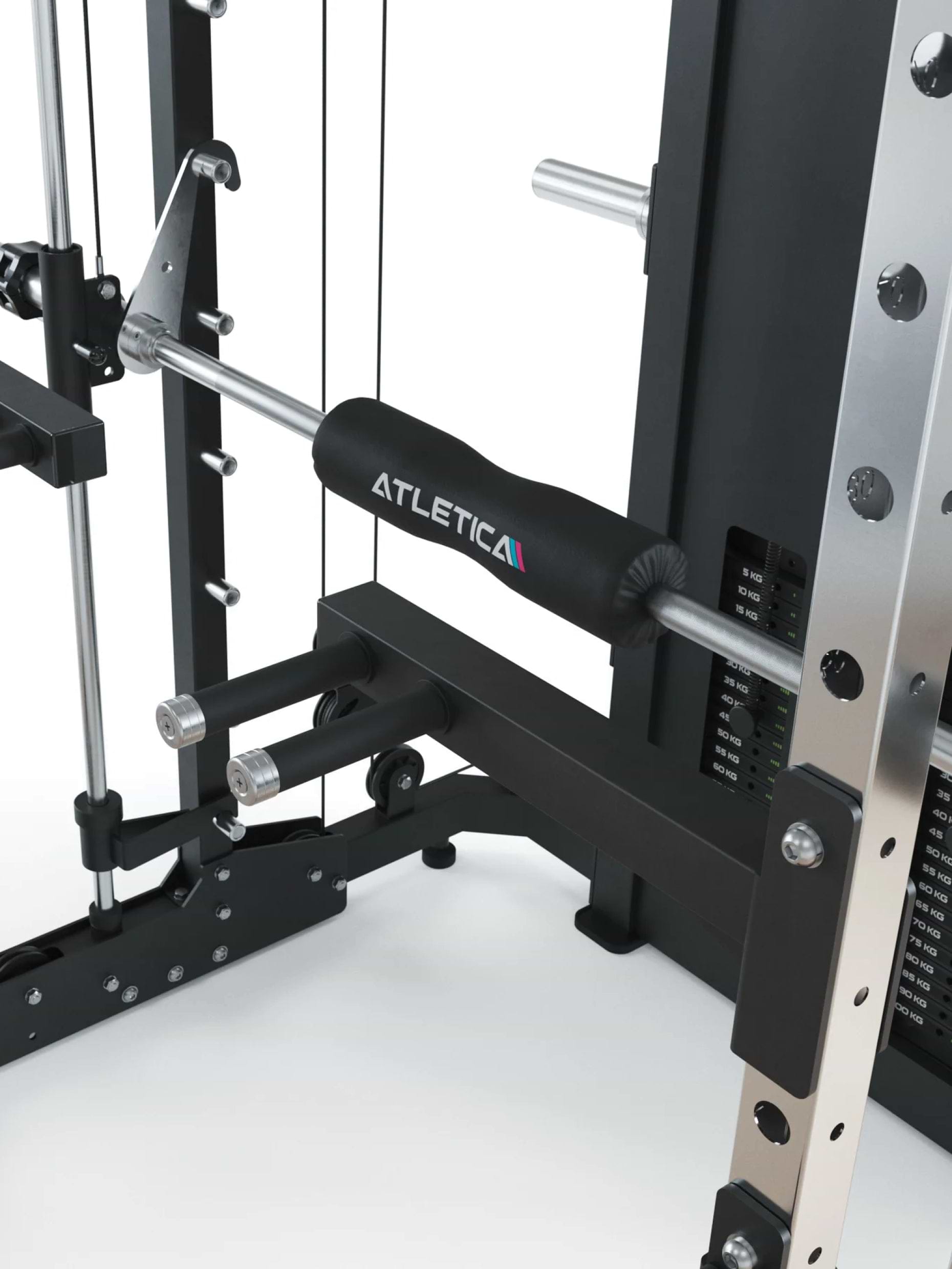 Multipresse KSK Combat mit Hantelbank Set: Smith Machine,