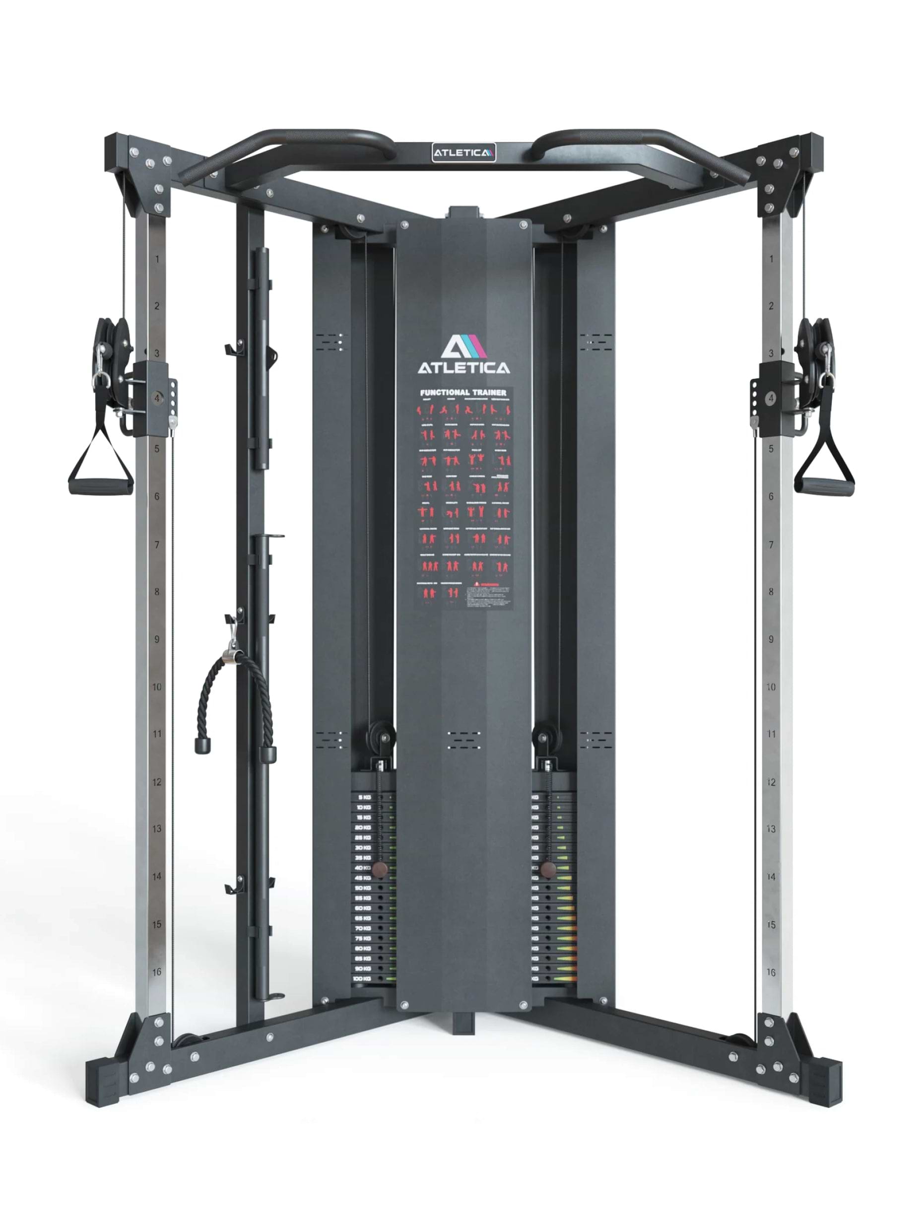 Kabelzug Kraftstation X-Five: 2:1 Übersetzungsverhältnis, 